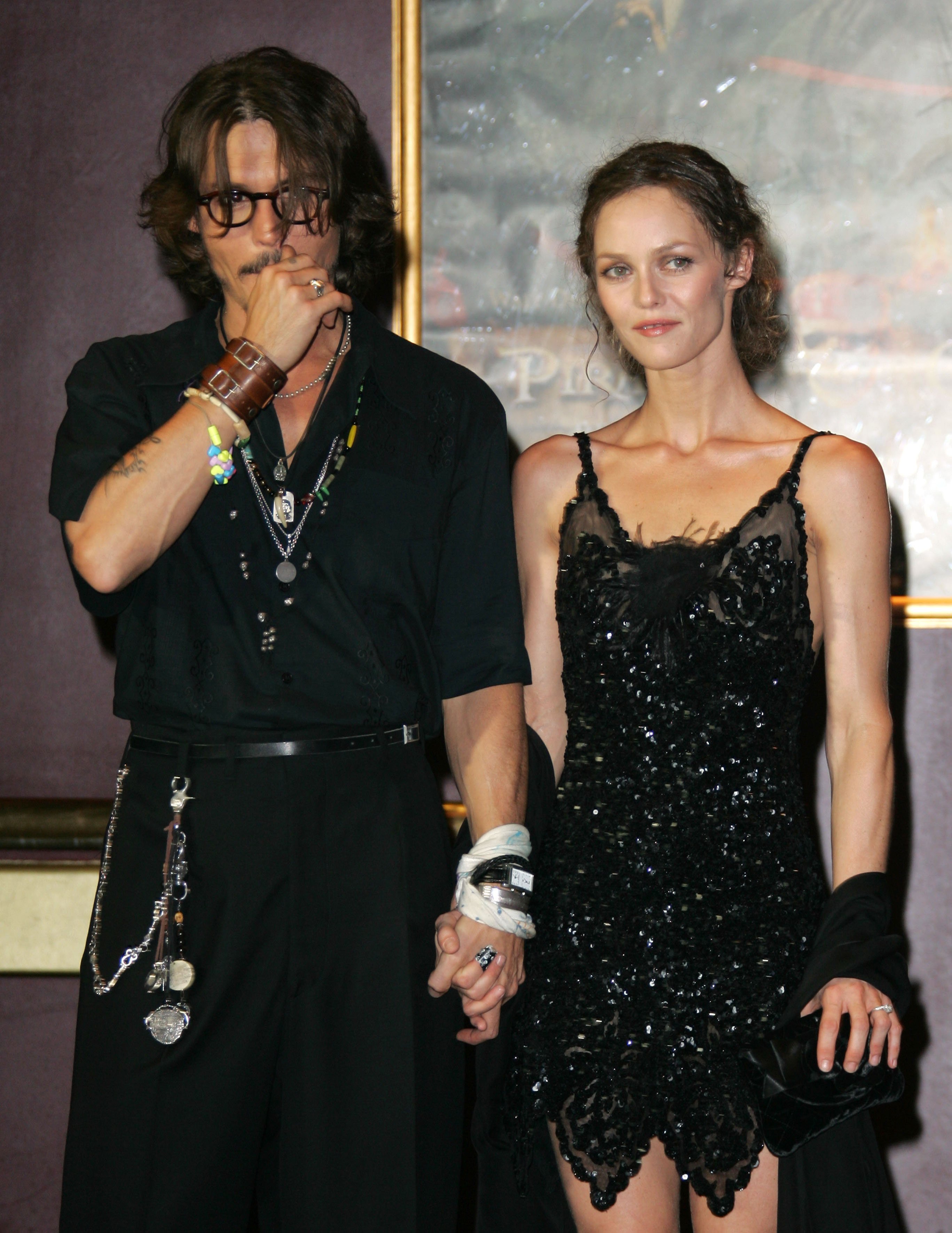 Johnny Depp and Vanesa Paradis in France in 2006 | Source: Getty Images