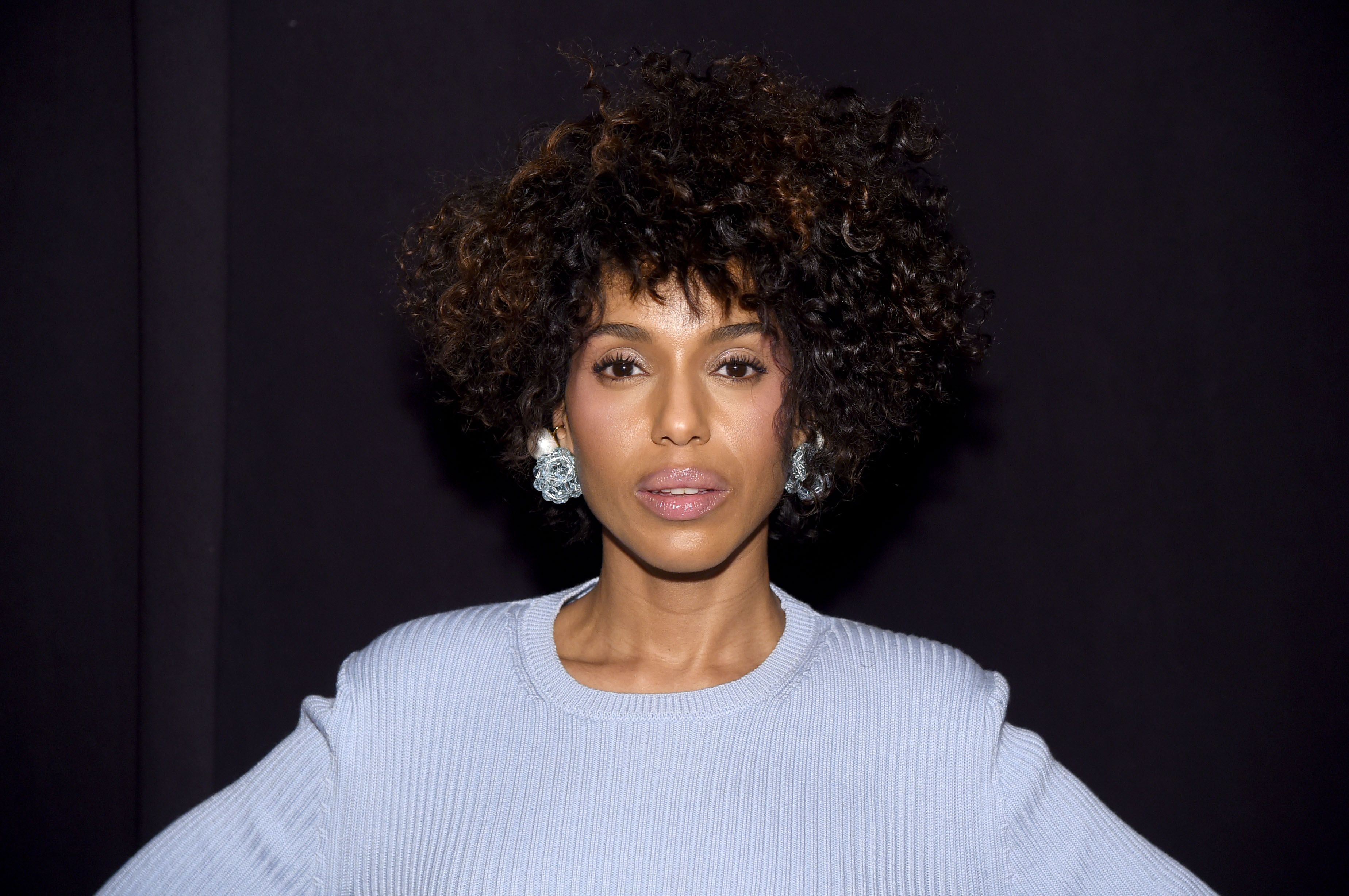Kerry Washington at the Marc Jacobs Fall 2019 Show at Park Avenue Armory on February 13, 2019 in New York City. | Source: Getty Images