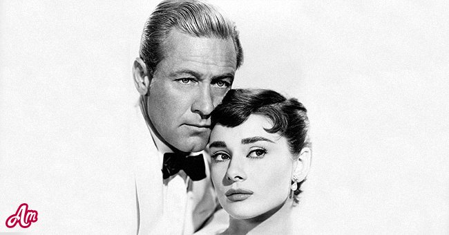 William Holden (1918 - 1981) and Audrey Hepburn (1929 - 1993) in a promotional portrait for "Sabrina," circa 1954. | Photo: Getty Images