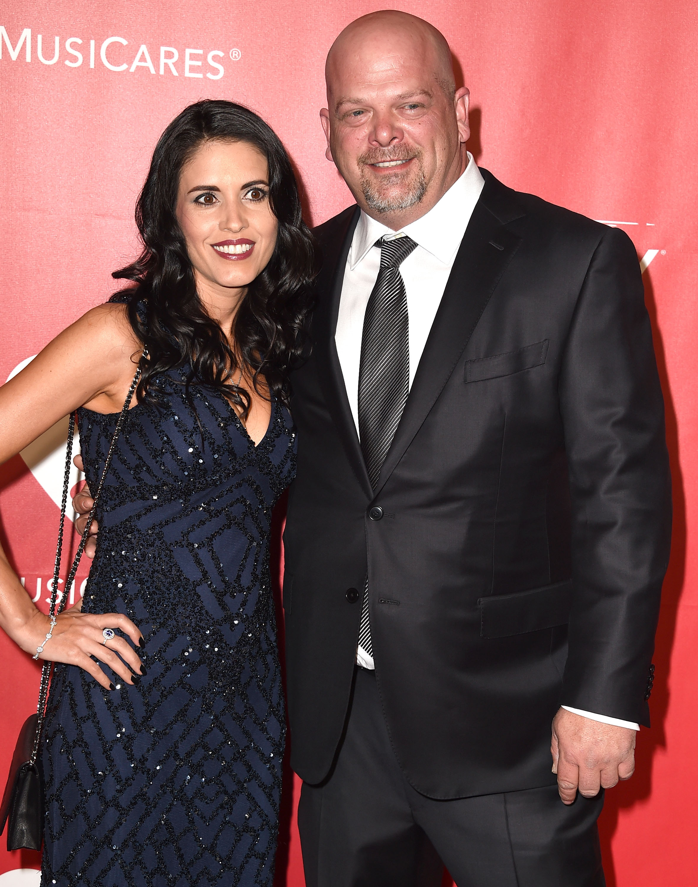 Rick Harrison and Deanna Burditt at the MusiCares Person of the Year Tribute To Bob Dylan on February 6, 2015, in Los Angeles, California. | Source: Getty Images