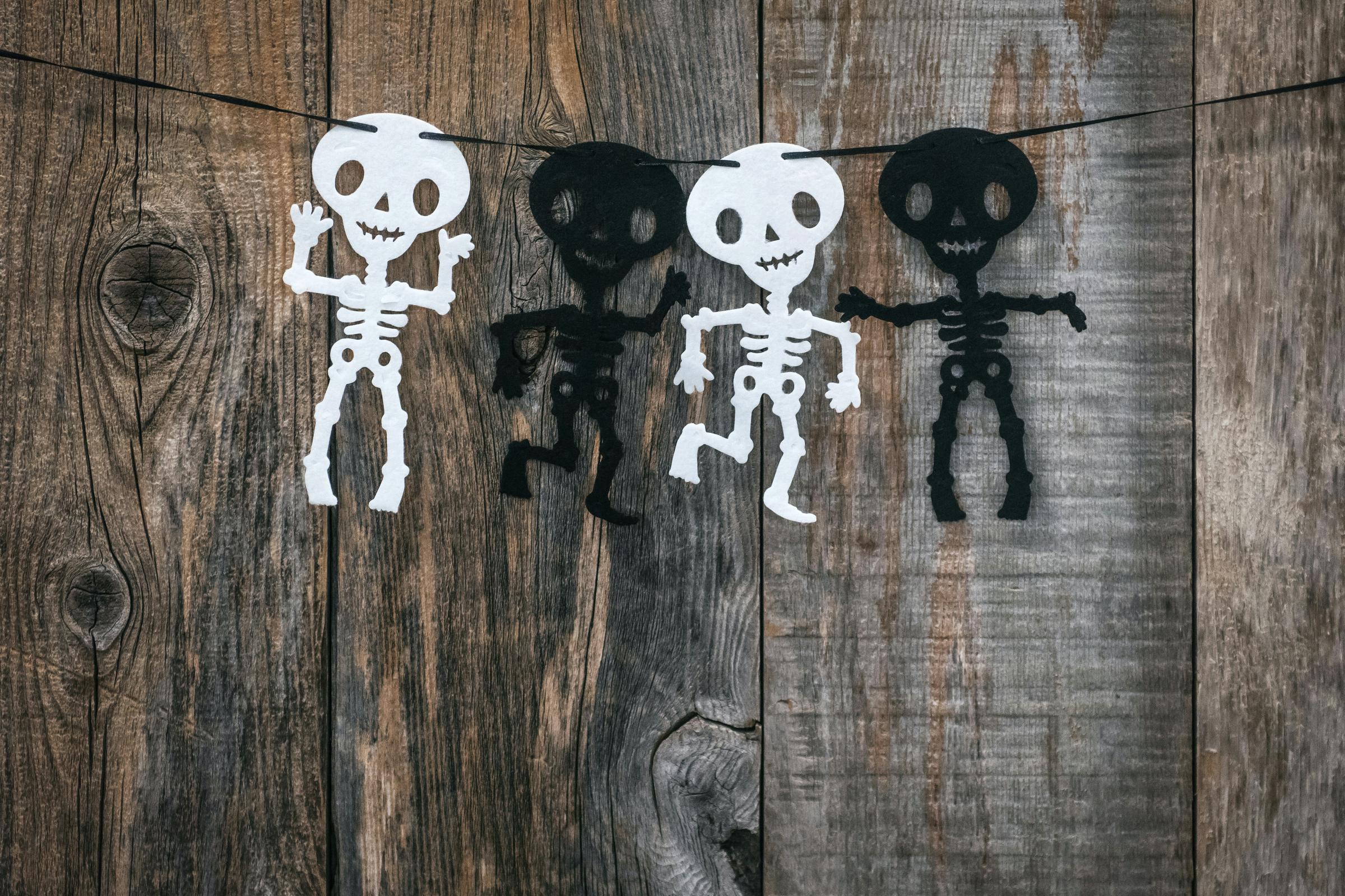 Skeleton decorations | Source: Unsplash
