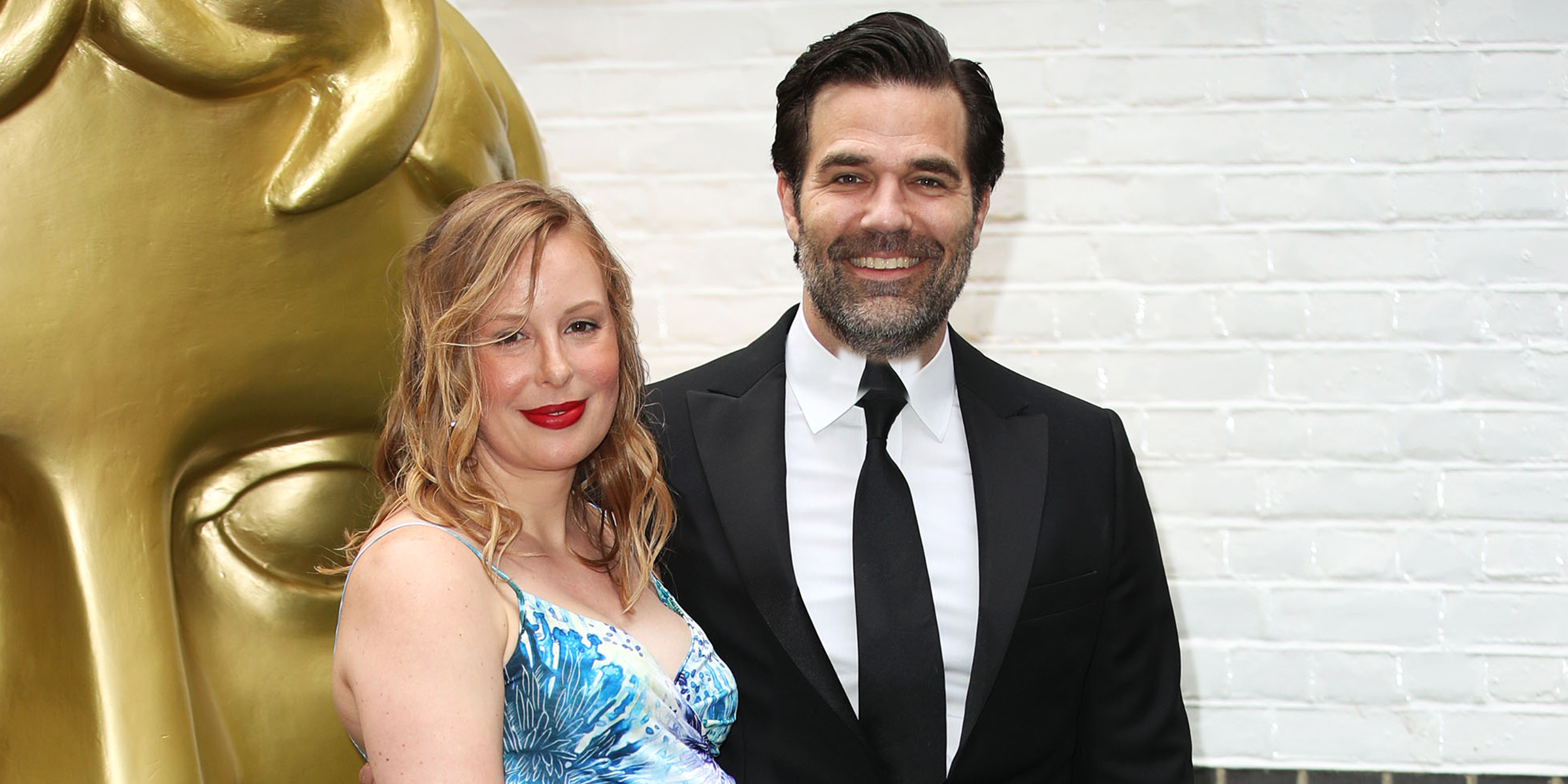 Rob Delaney and His Wife Leah Delaney | Source: Getty Images