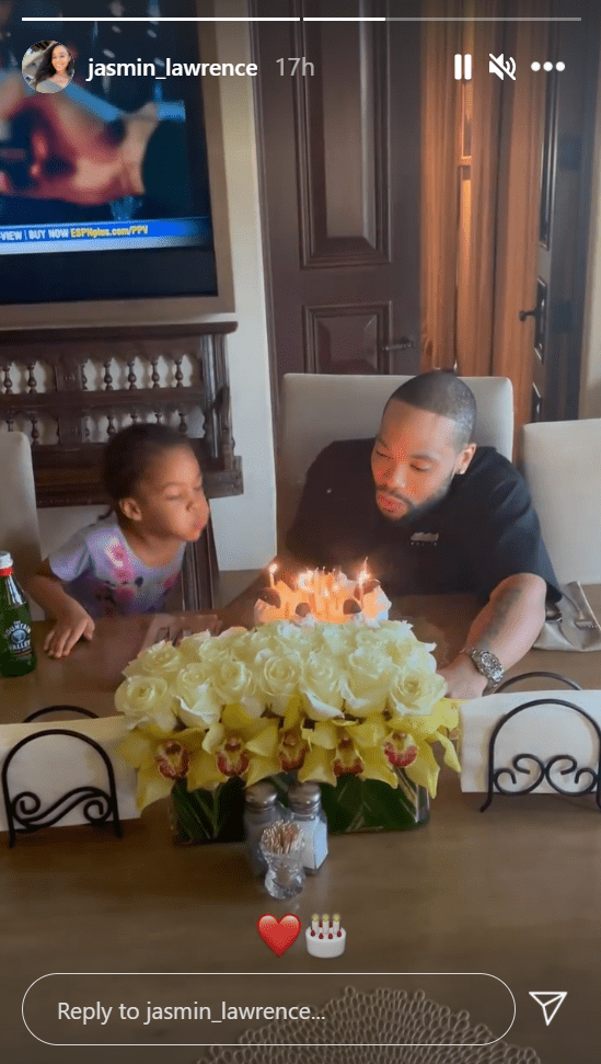 Jasmin Lawrence shares a picture of her boyfriend Eric Murphy on his birthday. | Photo: Instagram/Jasmin_lawrence