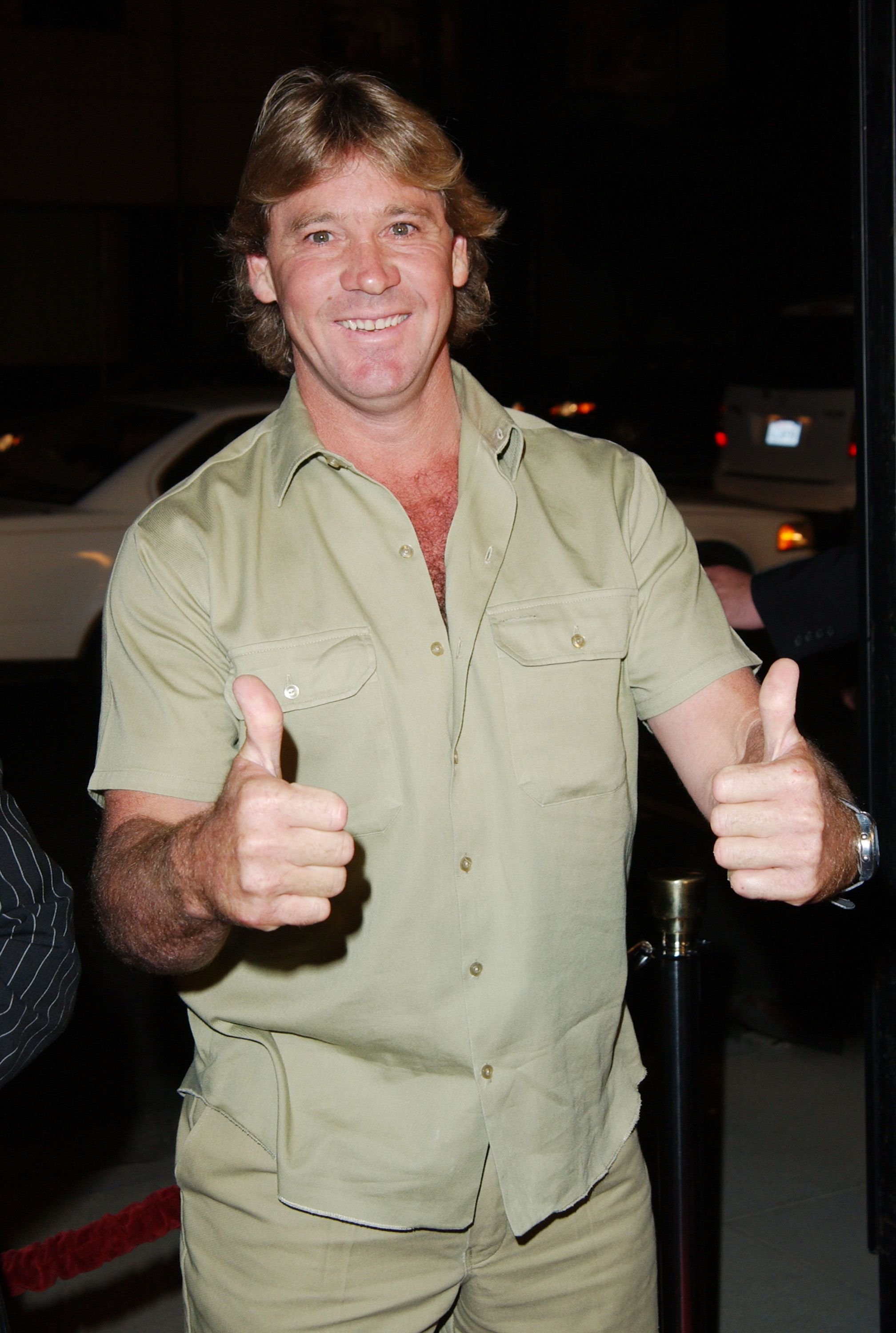 Steve Irwin during "Master And Commander: The Far Side Of The World" - Los Angeles Premiere in Beverly Hills, California | Photo: Jon Kopaloff/FilmMagic/Getty Images