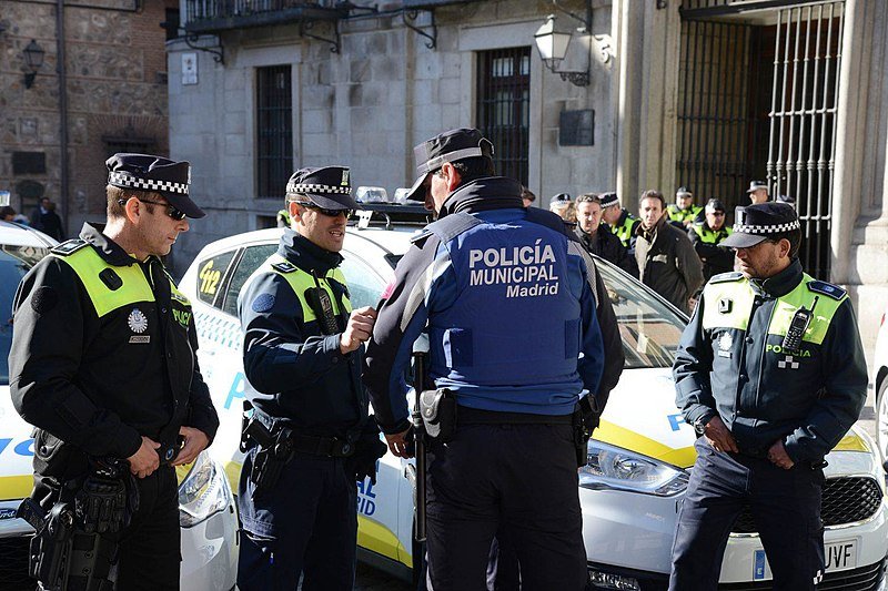 Policía Municipal de Madrid, España. | Imagen: Wikimedia Commons Policía Municipal de Madrid, España. | Imagen: Wikimedia Commons