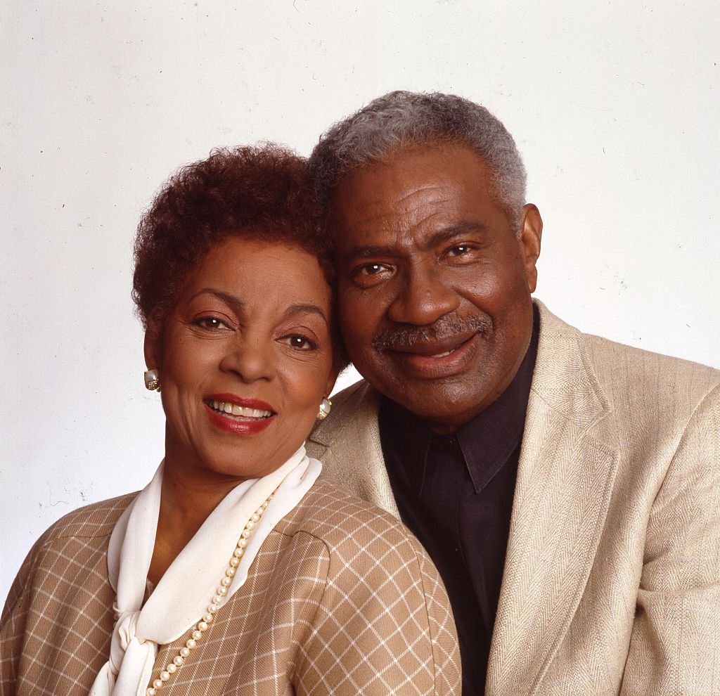 Portrait of married American actors and Civil Rights activists Ruby Dee and Ossie Davis in New York, 1980s. | Photo: Getty Images