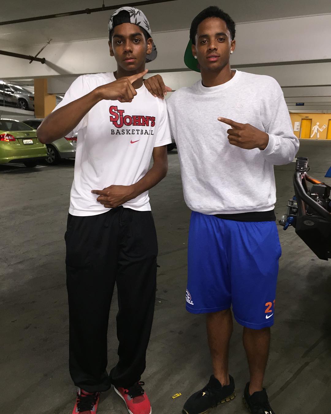 Julian and Cordell Broadus, dated February 21, 2018 | Source: Instagram/ julianbroadus