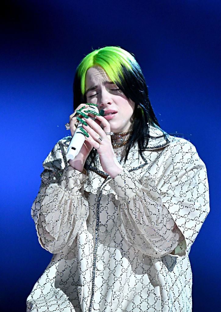Billie Eilish onstage at the 62nd Annual GRAMMY Awards at STAPLES Center on January 26, 2020 | Getty Images