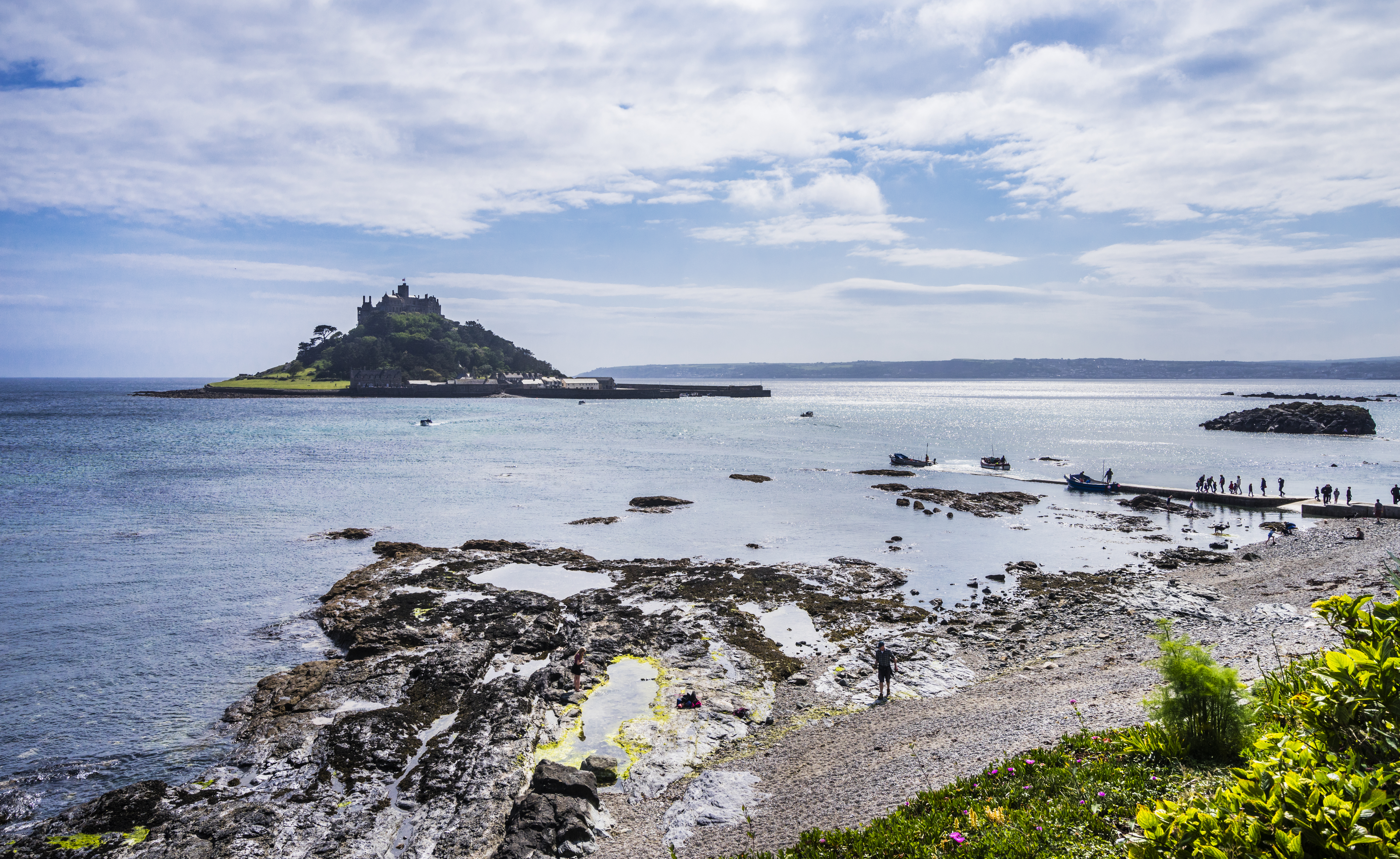 St. Michael's Mount in Mount's Bay, Cornwall, England. | Source: Getty Images