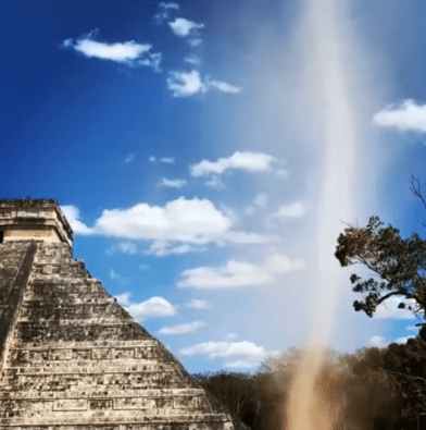 Chichén Itzá, en México. | Imagen tomada de: YouTube/Storyful Rights Management