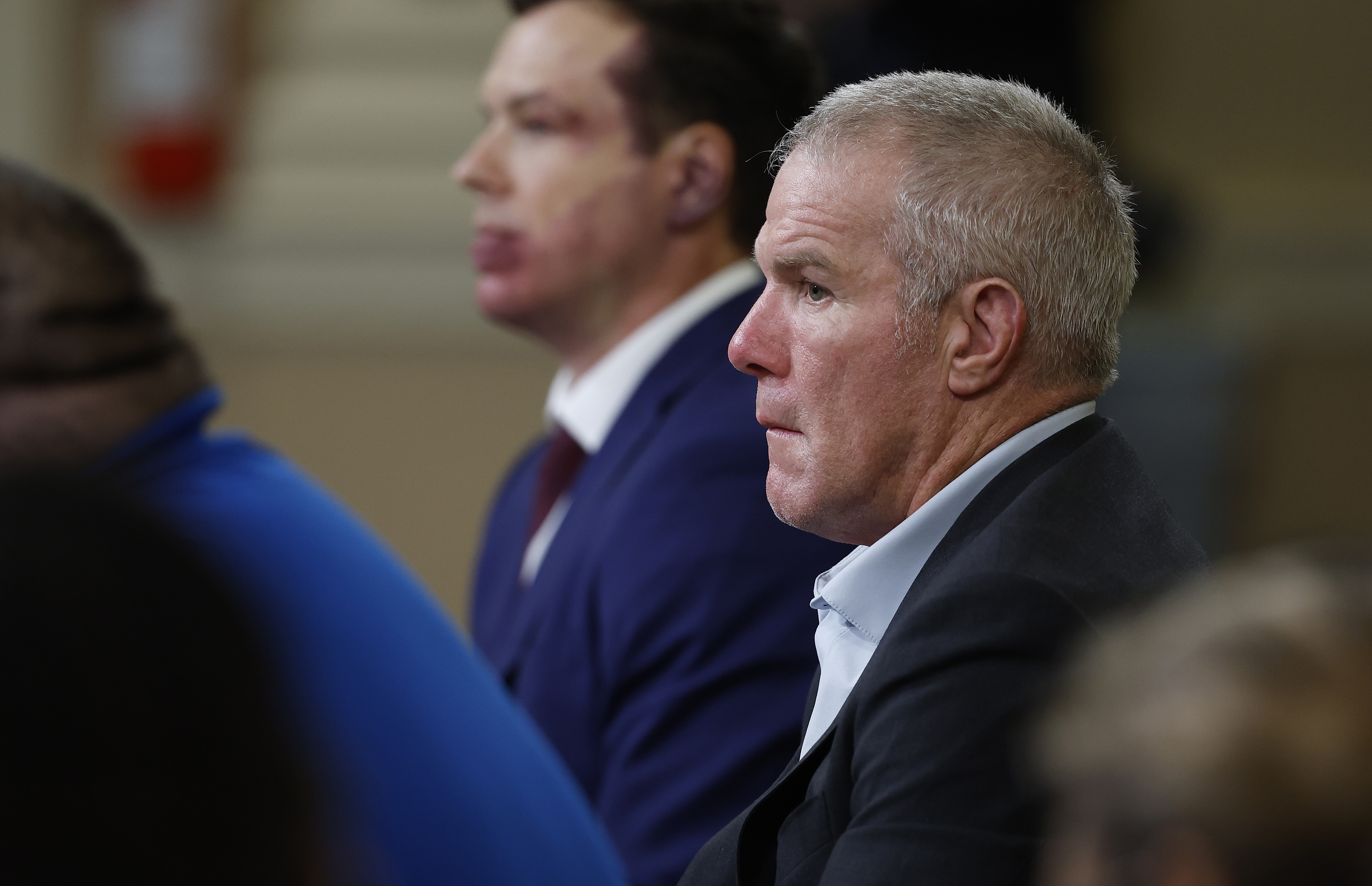 Former NFL quarterback Brett Favre testifies before the House Ways and Means Committee at the Longworth House Office Building on September 24, 2024 in Washington, DC | Source: Getty Images