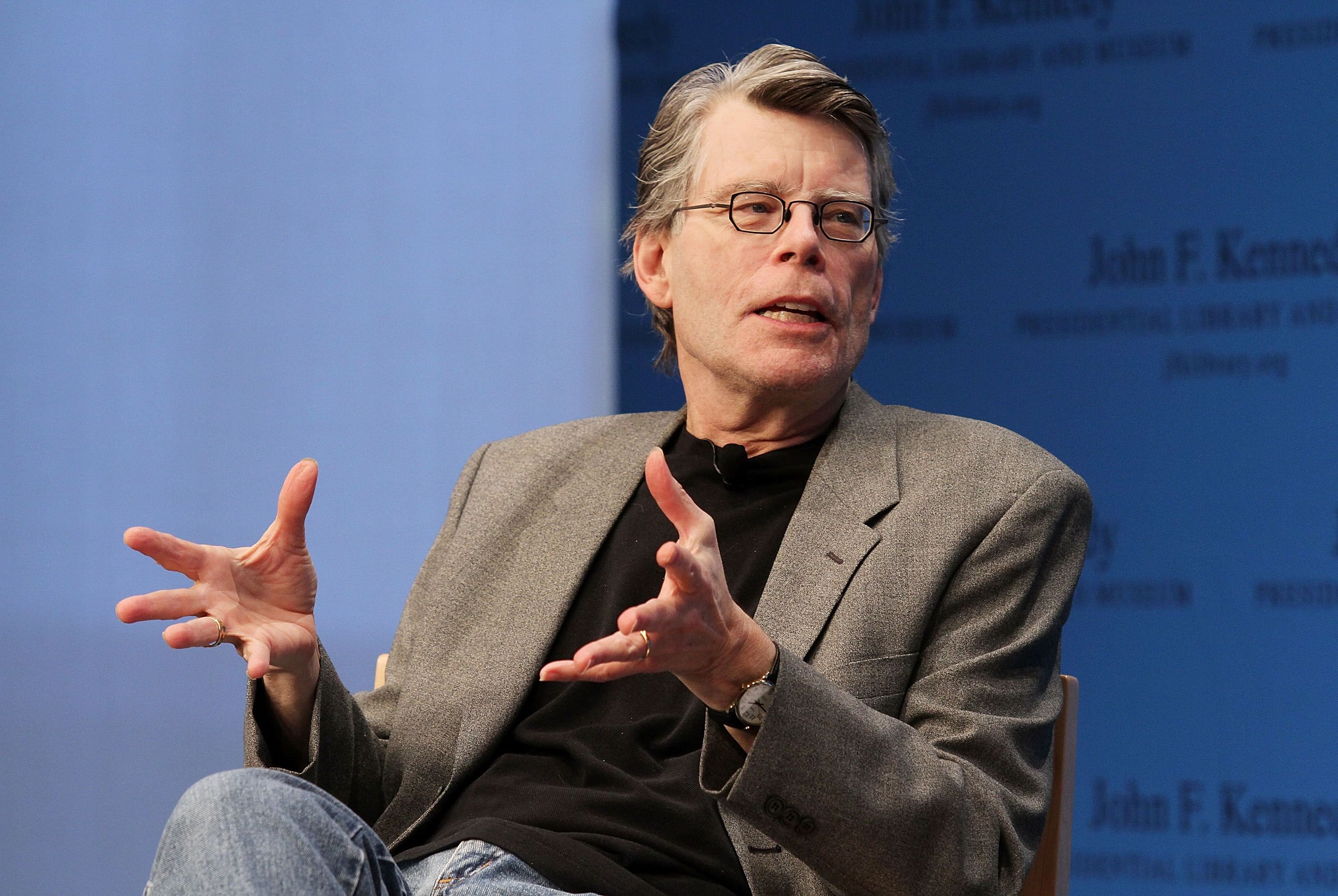 L'auteur Stephen King. l Source : Getty Images L'auteur Stephen King. l Source : Getty Images