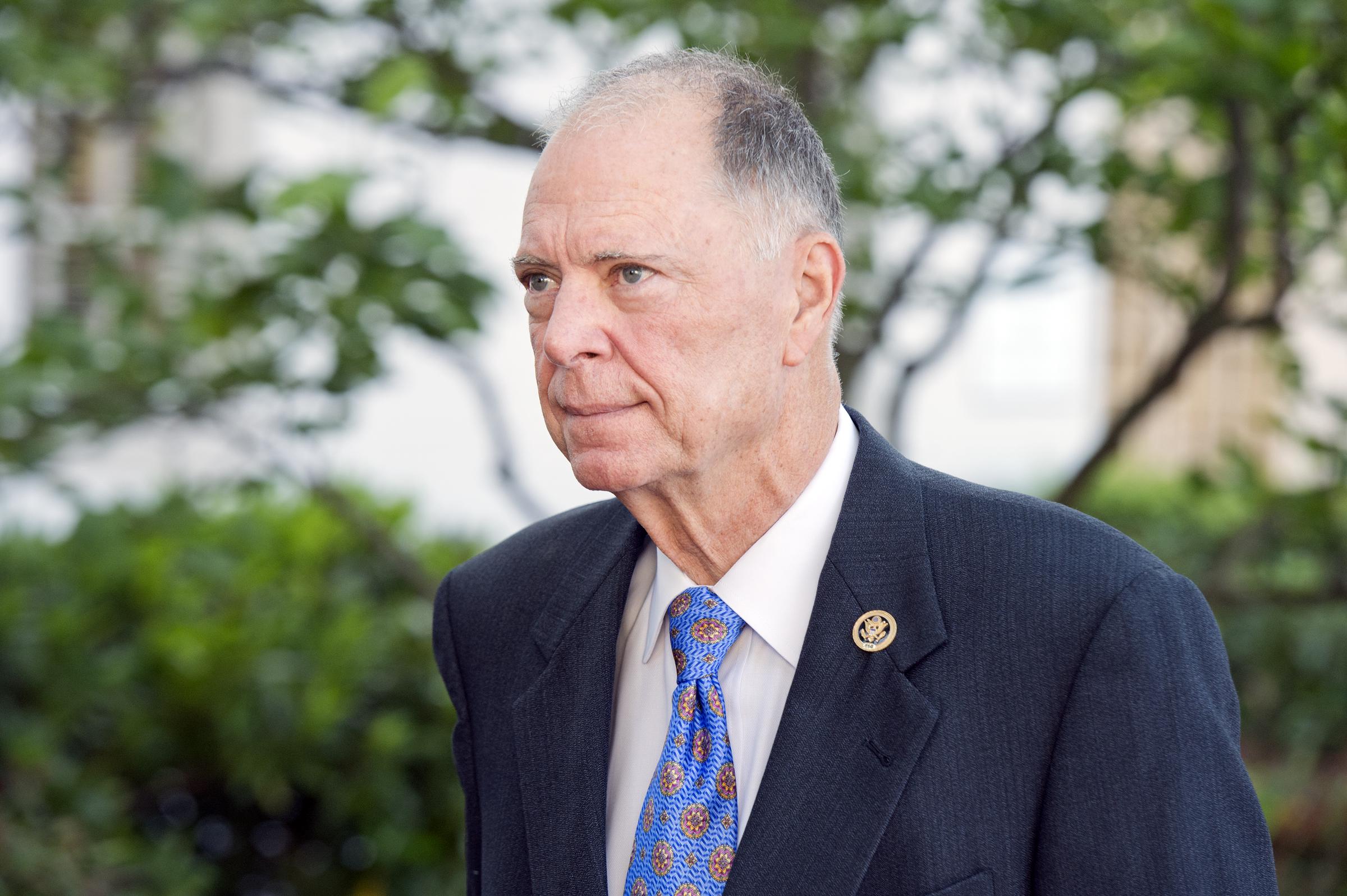 Rep. Bill Posey, R-Fla., leaves the Capitol Hill Club after a meeting of the House Republican Conference, May 24, 2016. | Source: Getty Images