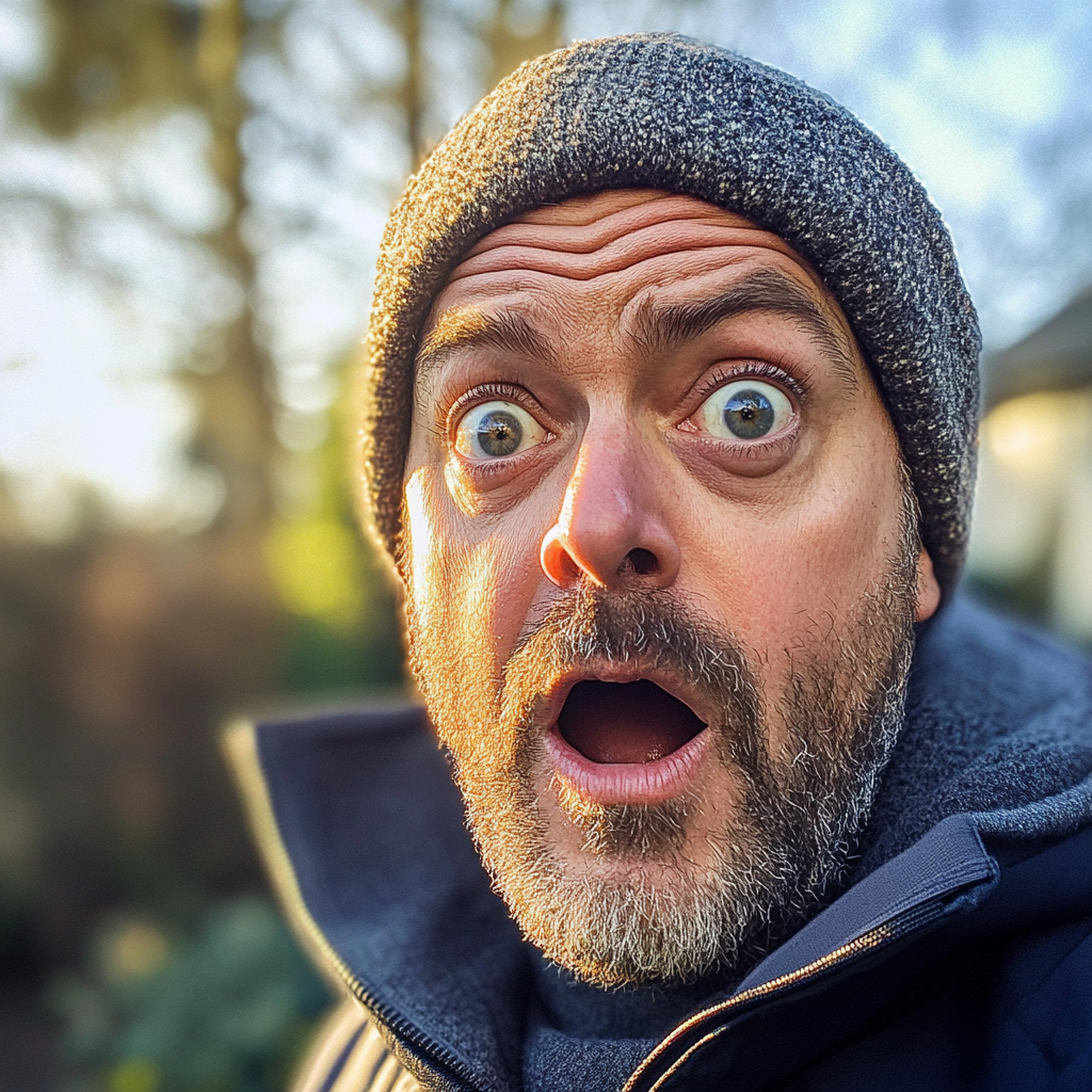 A shocked man | Source: Midjourney