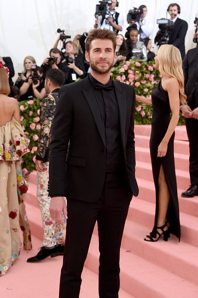 Liam Hemsworth at The 2019 Met Gala Celebrating Camp: Notes on Fashionon May 06, 2019 | Photo: Getty Images