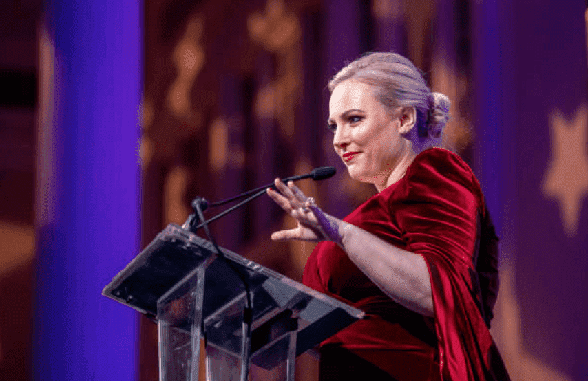 Meghan McCain speaks on stage during the 29th Annual Achilles Gala Honoring the CEO of Cinga David Cordani, on November 20, 2019, New York City | Source: Roy Rochlin/Getty Images