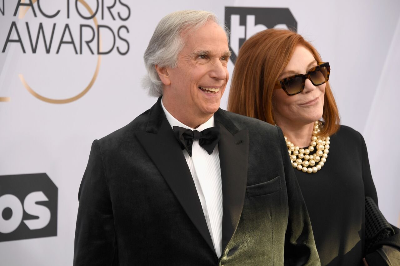 Henry Winkler and Stacey Weitzman attend the 25th Annual Screen Actors Guild Awards at The Shrine Auditorium in Los Angeles, California | Photo: Getty Images