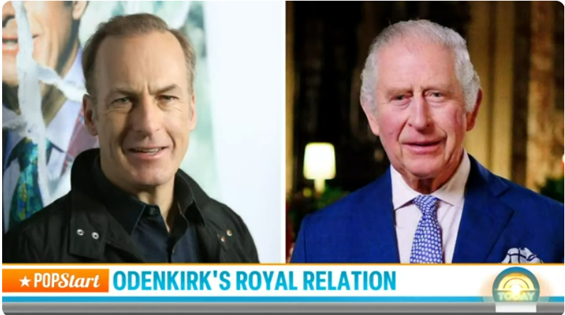 Bob Odenkirk and King Charles III's collage on a YouTube video dated January 31, 2024 | Source: Youtube/@TODAY