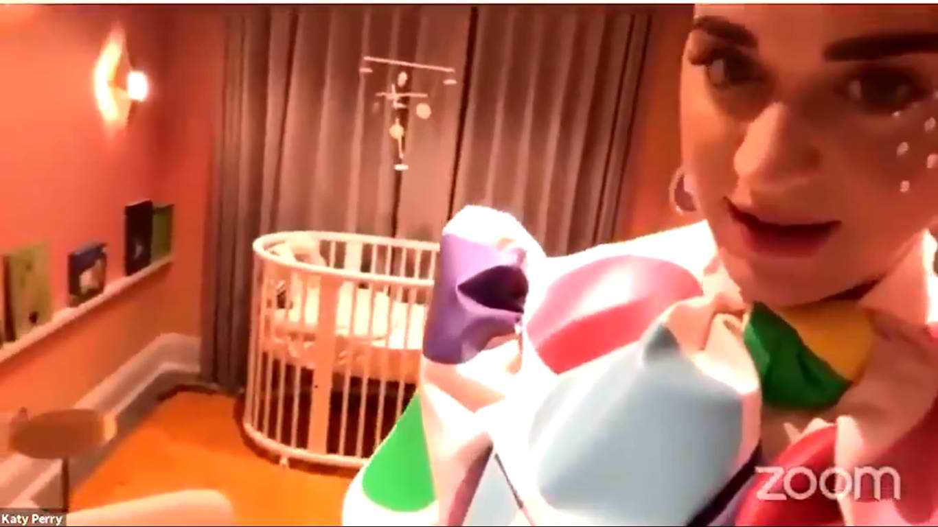 Katy Perry who calls her daughter "Kicky Perry," treated her fans a glimpse of her daughter's nursery. | Photo: YouTube/ Katy Perry