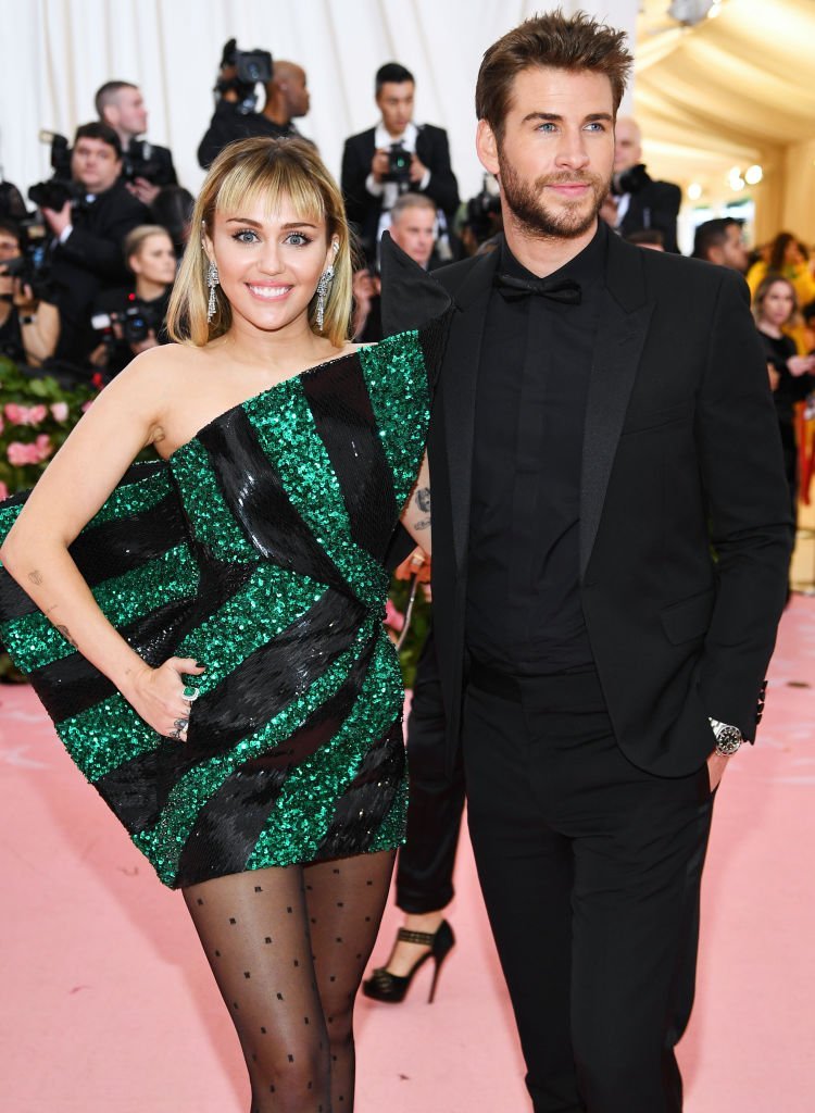  Miley Cyrus and Liam Hemsworth attend The 2019 Met Gala Celebrating Camp: Notes on Fashion at Metropolitan Museum of Art. | Photo: Getty Images
