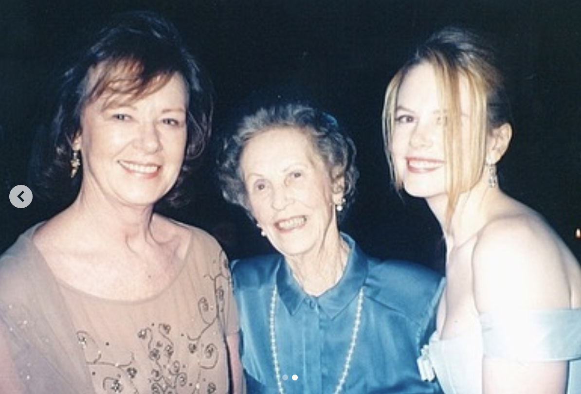 Nicole Kidman with her mom Janelle Anne Kidman and her grandma, as seen in a photo dated May 14, 2023 | Source: Instagram/nicolekidman