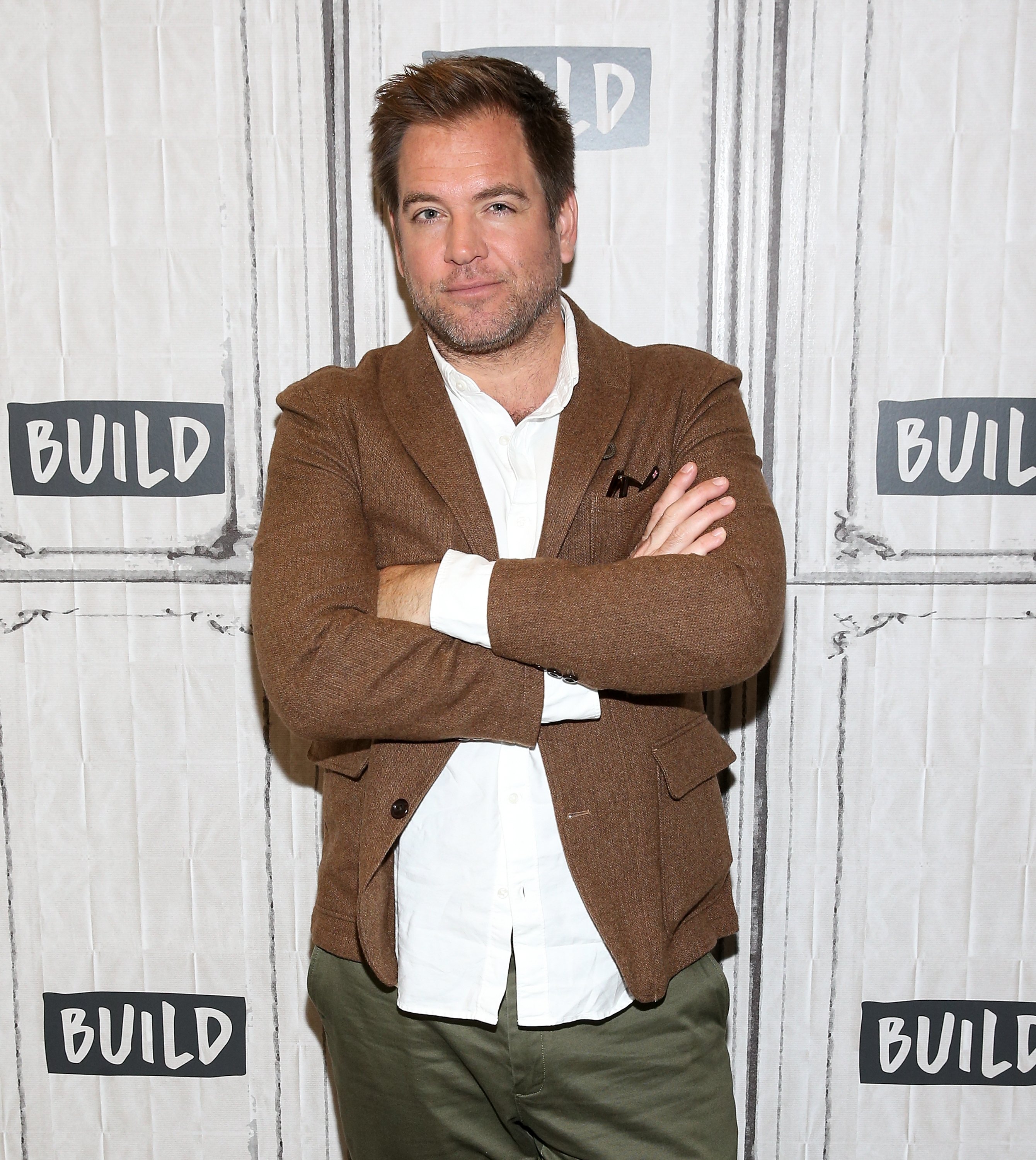 Michael Weatherly visits Build to discuss "Bull" at Build Studio on September 26, 2017. | Source: Getty Images