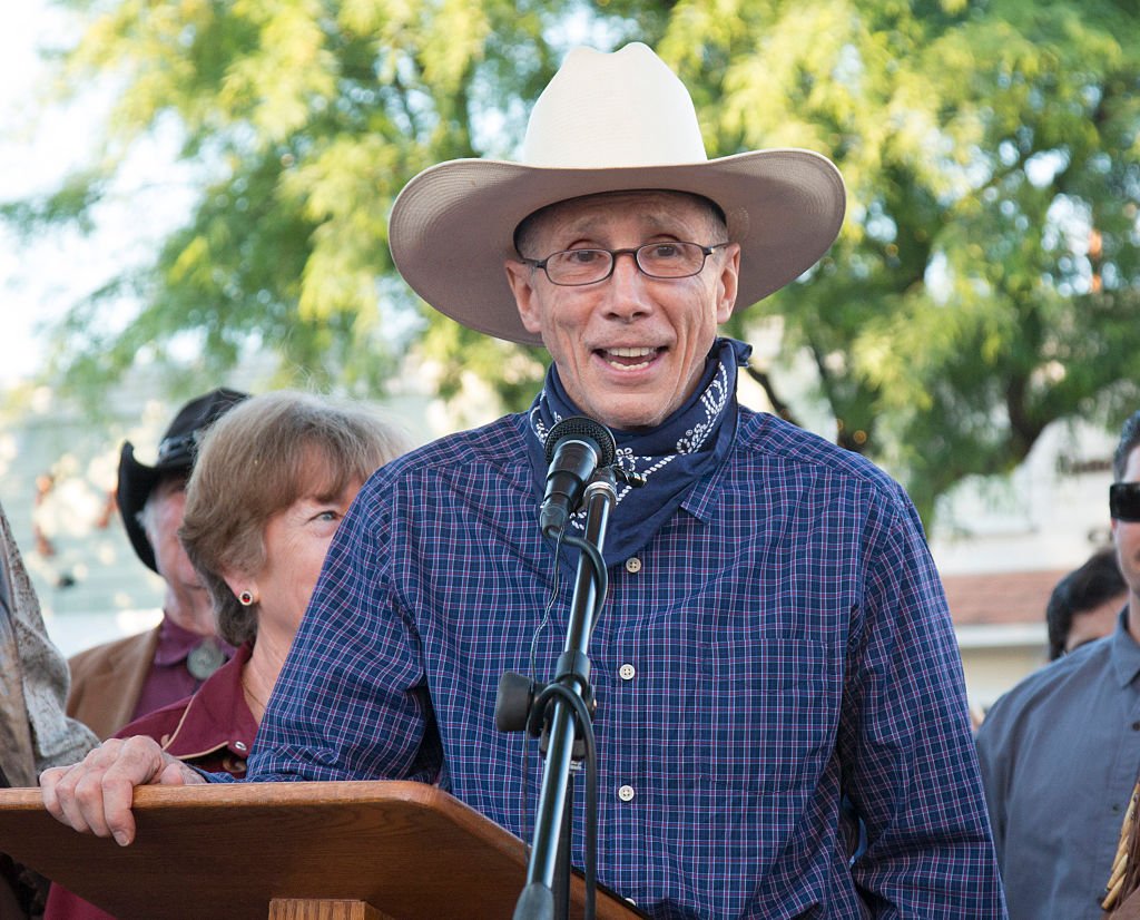 Johnny Crawford speaks at his star unveiling ceremony at The Walk of Western Stars on April 21, 2016 in Newhall, California | Photo: Getty Images