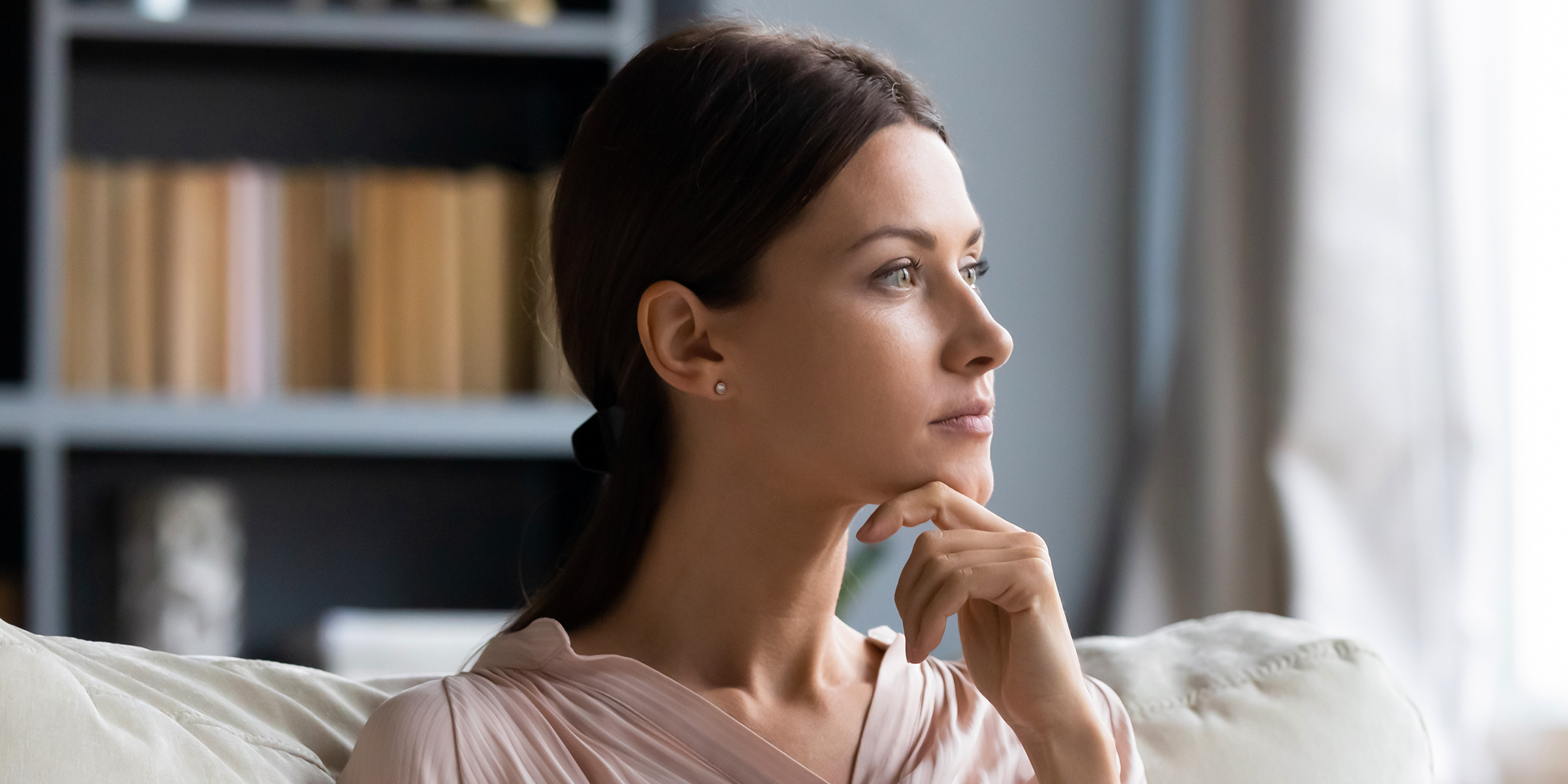 A thoughtful woman | Source: Shutterstock