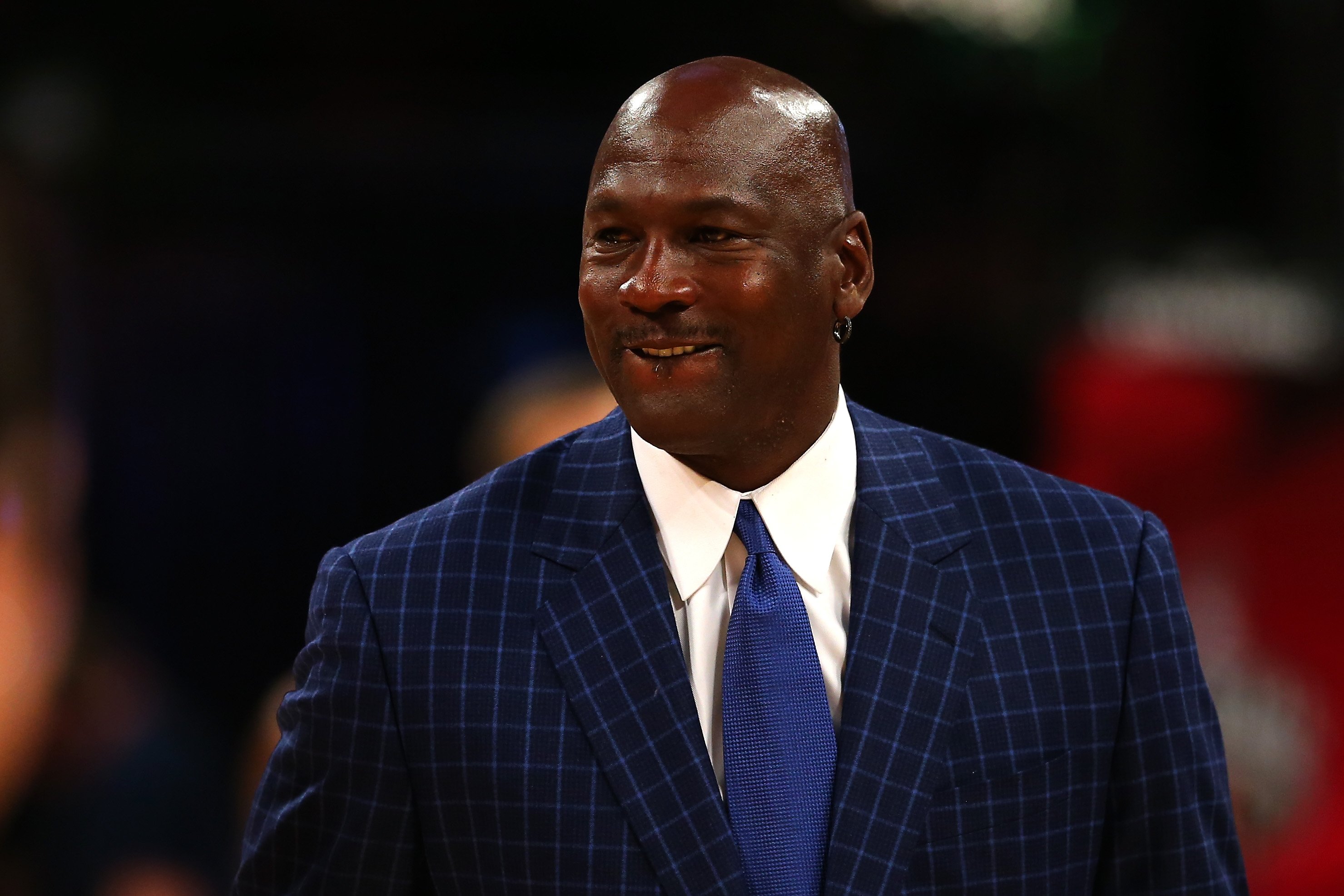 Michael Jordan walks off the court during the NBA All-Star Game 2016 at the Air Canada Centre on February 14, 2016. | Source: Getty Images