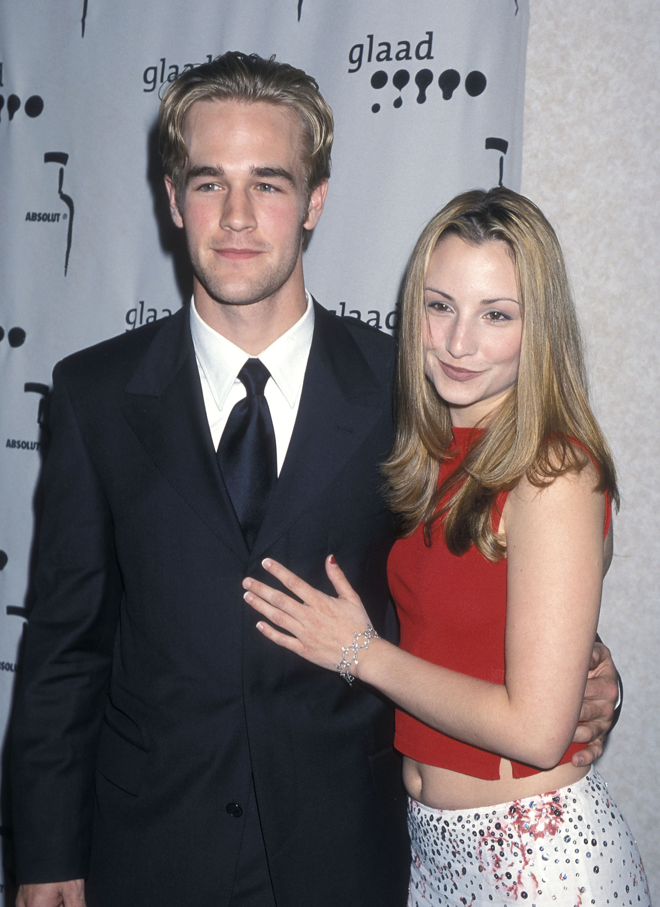 James Van Der Beek and Heather McComb attend the 11th Annual GLAAD Media Awards on April 15, 2000 | Source: Getty Images