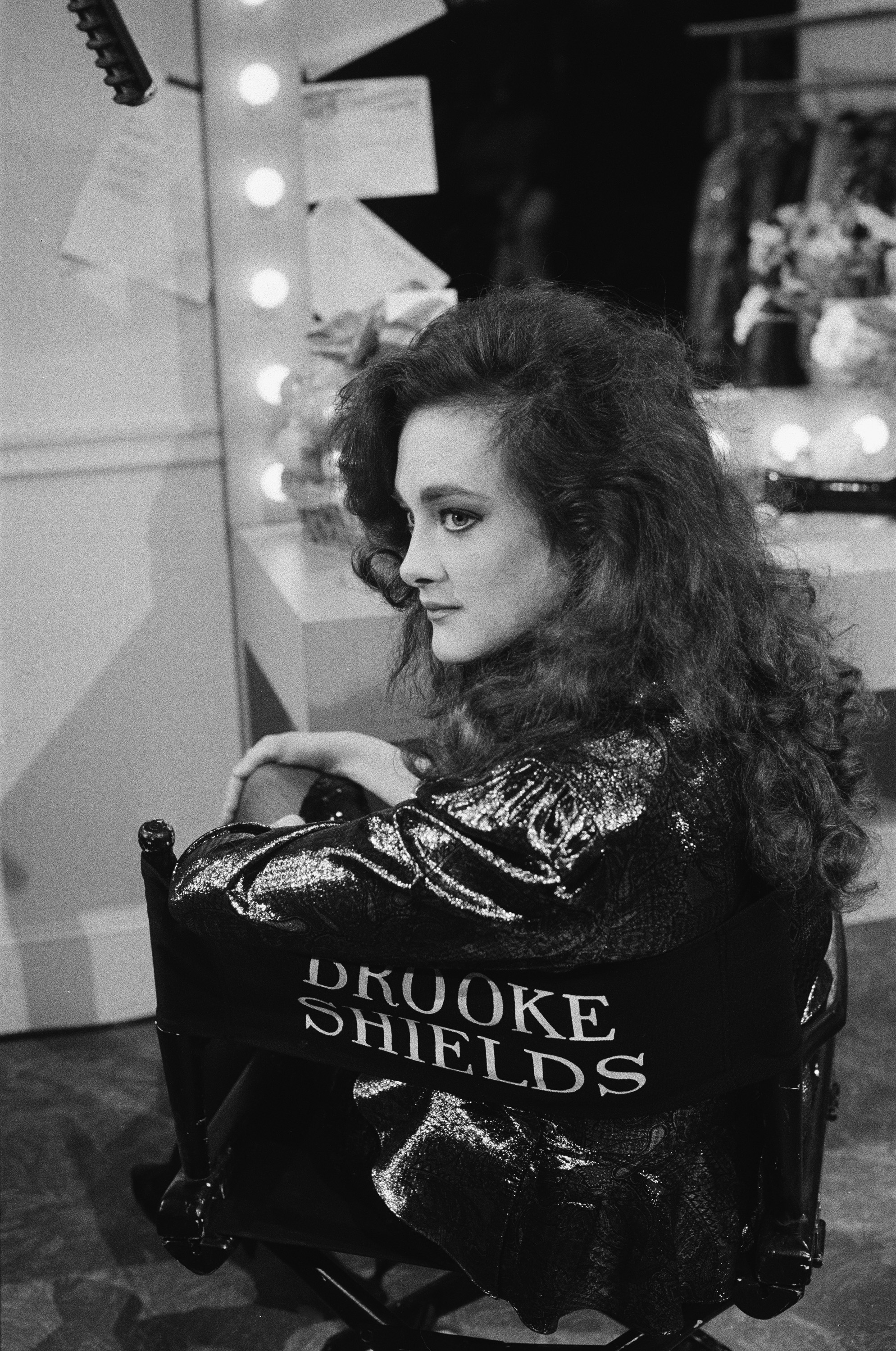 The actress as Brooke Shields during the "Entertainment Tonight" cold opening on December 14, 1985. | Source: Getty Images