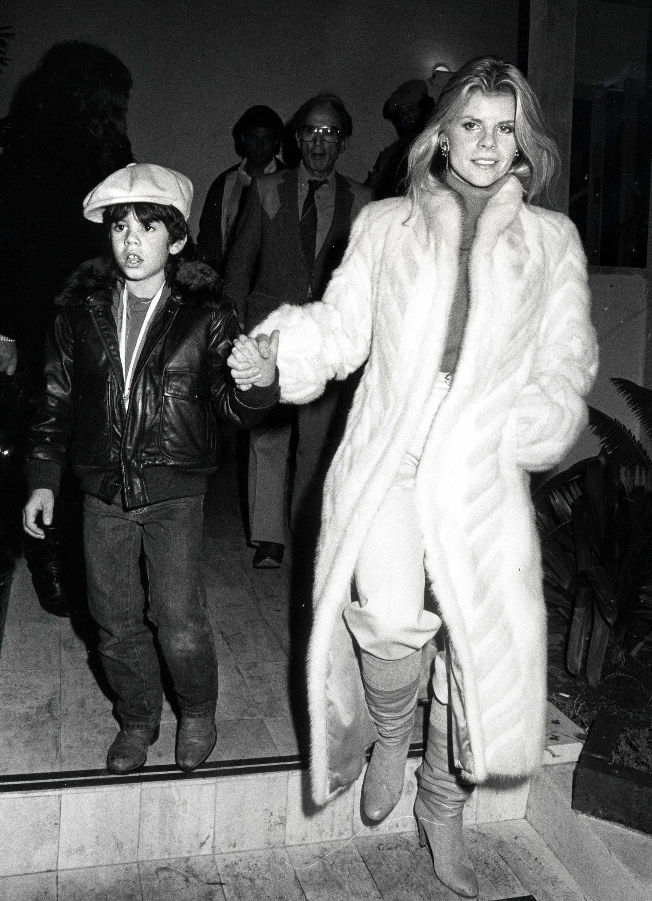 Sage Stallone and Sasha Czack on December 1, 1983 | Source: Getty Images