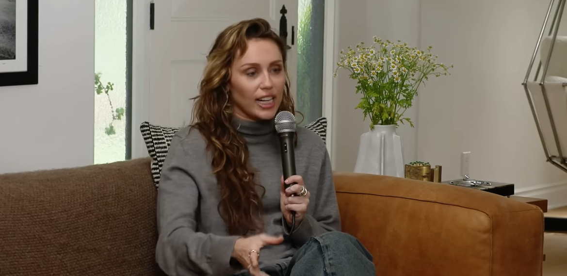 Miley Cyrus talks about her long-time boyfriend, Maxx Morando, as seen from a video post dated June 19, 2025. | Source: YouTube/SorryWe'reCyrus