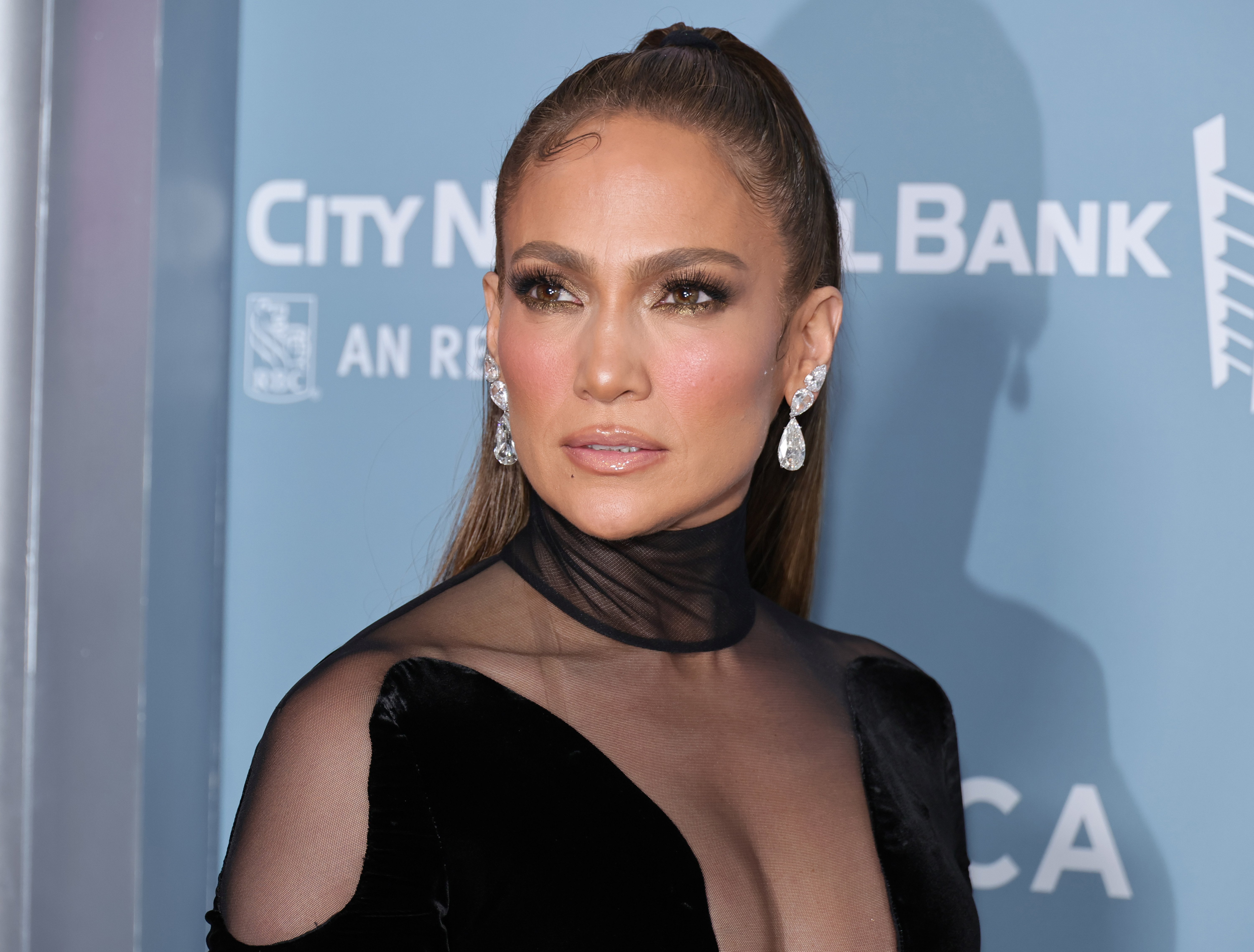 Jennifer Lopez en el estreno de "Halftime" durante la noche de apertura del Festival de Tribeca, el 8 de junio de 2022 en Nueva York. | Foto: Getty Images