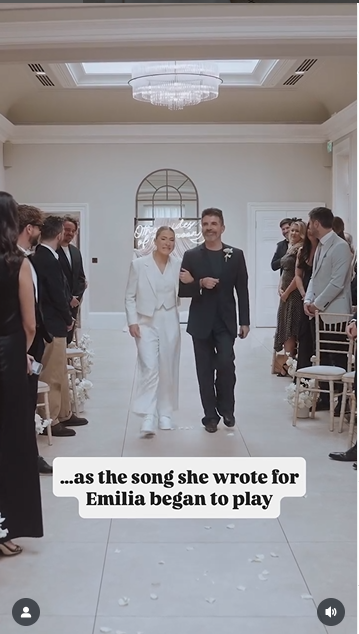 Lucy Spraggan and Simon Cowell, from a post dated June 3, 2025 | Source: Instagram/ksmithfilms