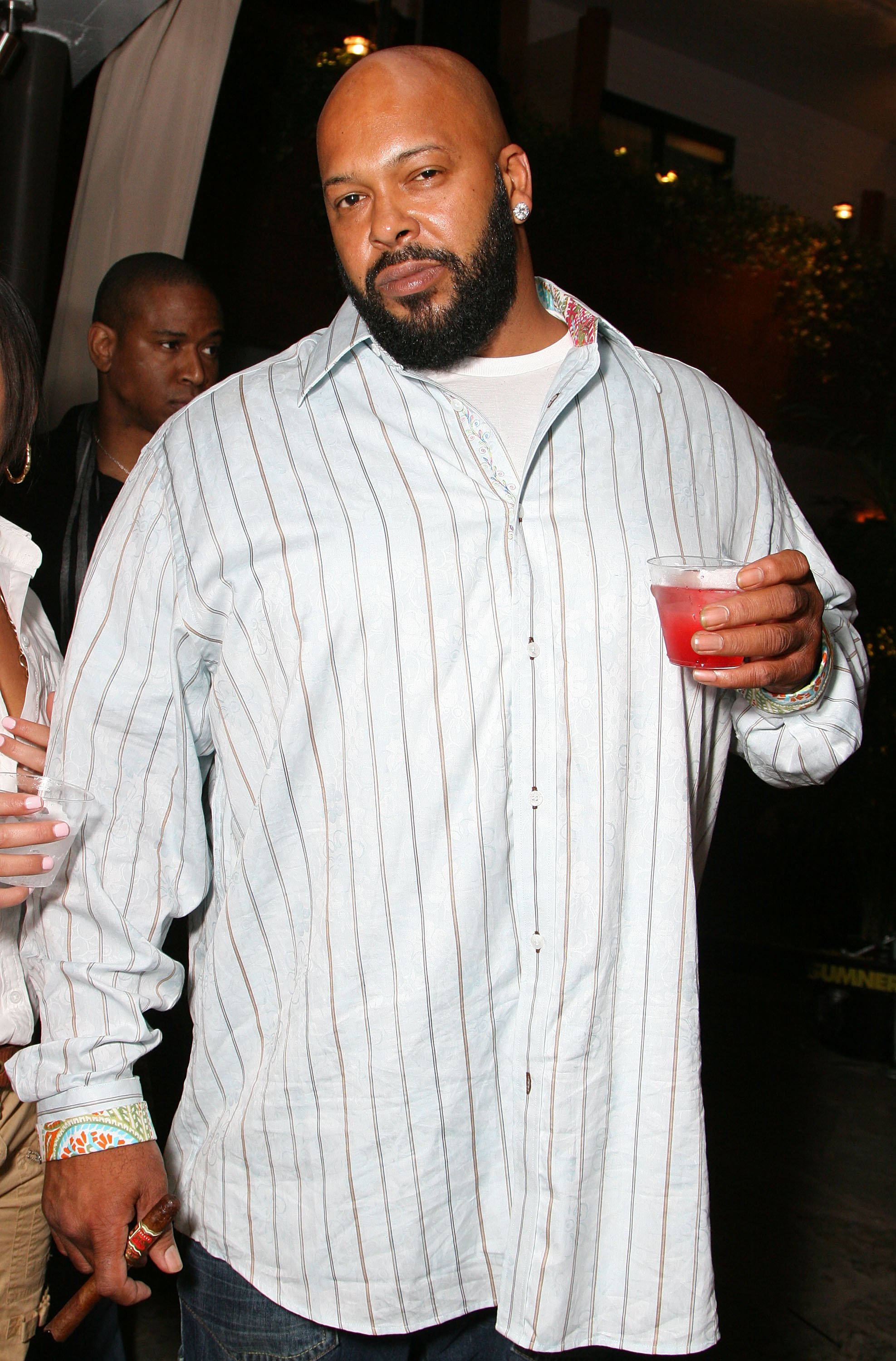 Suge Knight at then-CEO of Death Row Records attending the 2007 BET Awards after party in Hollywood. | Source: Getty Images