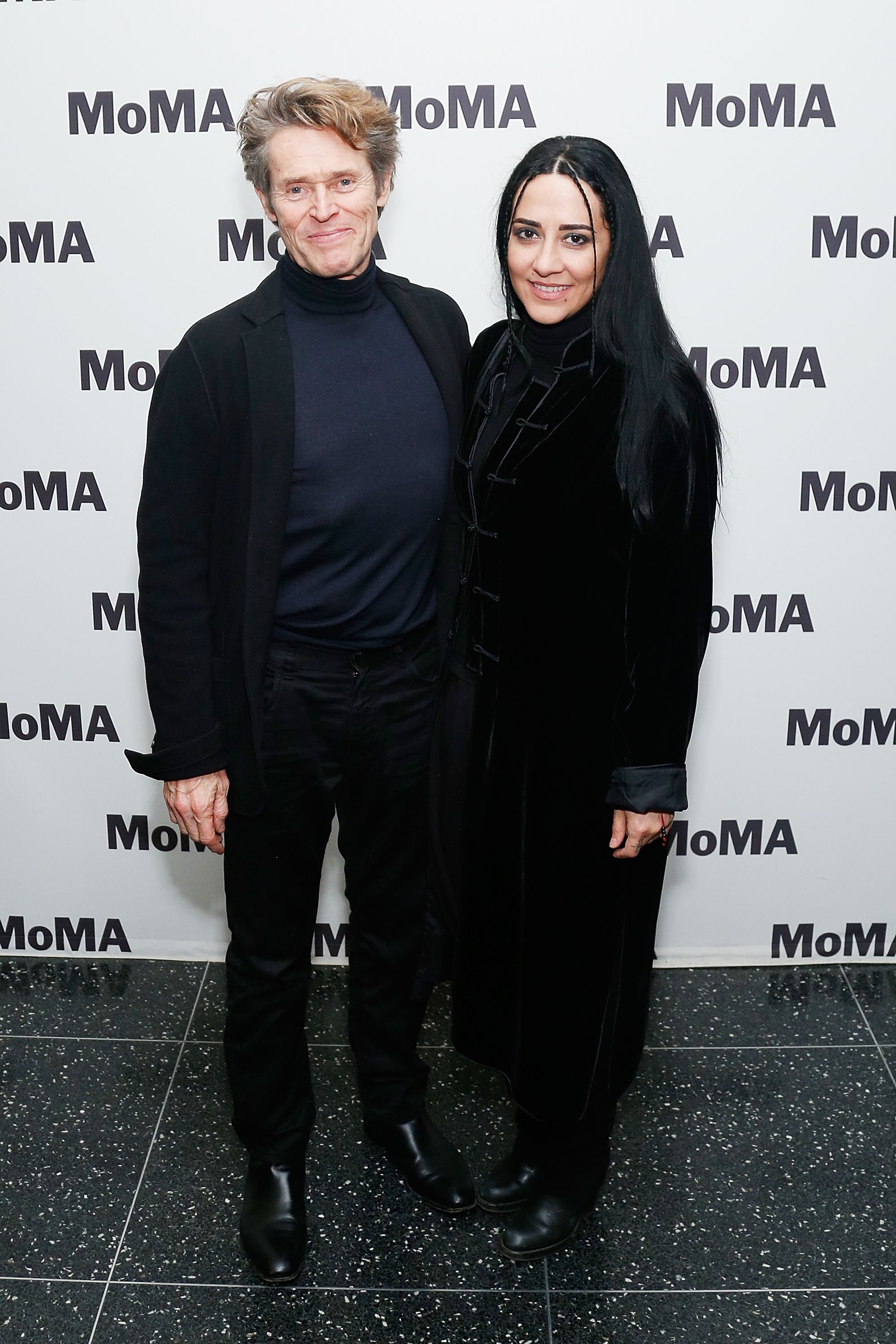 Willem Dafoe and Giada Colagrande during the opening night of the MoMA film series "Abel Ferrara Unrated" at MoMA on May 1, 2019, in New York City. | Source: Getty Images