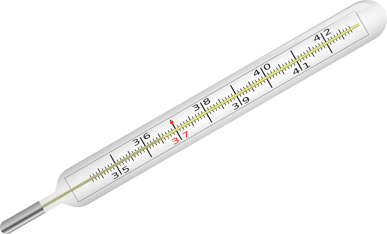 A thermometer | Source: Pixabay