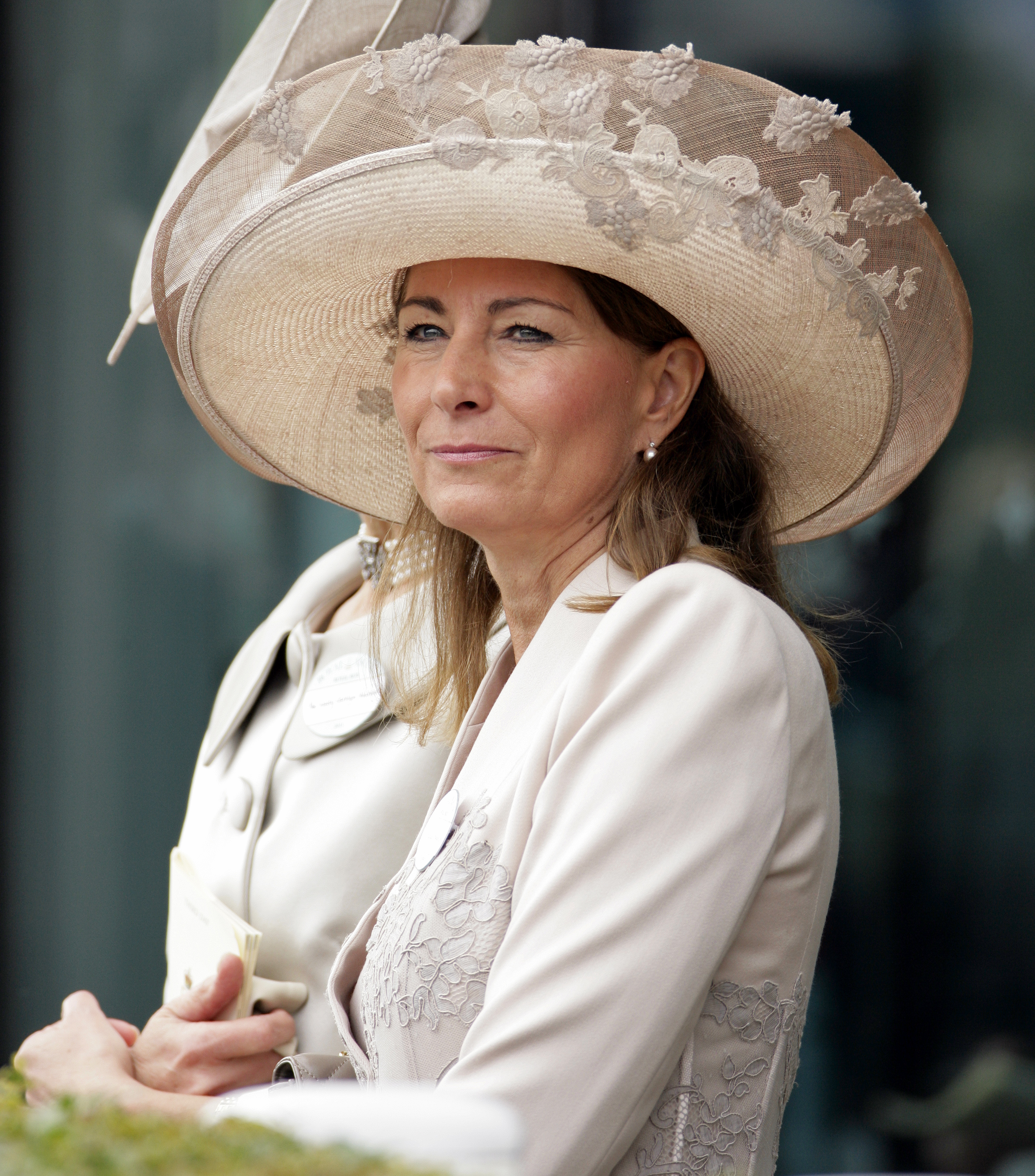Carole Middleton attends day 3, "Ladies Day" of Royal Ascot at Ascot Racecourse in United Kingdom. | Source: Getty Images