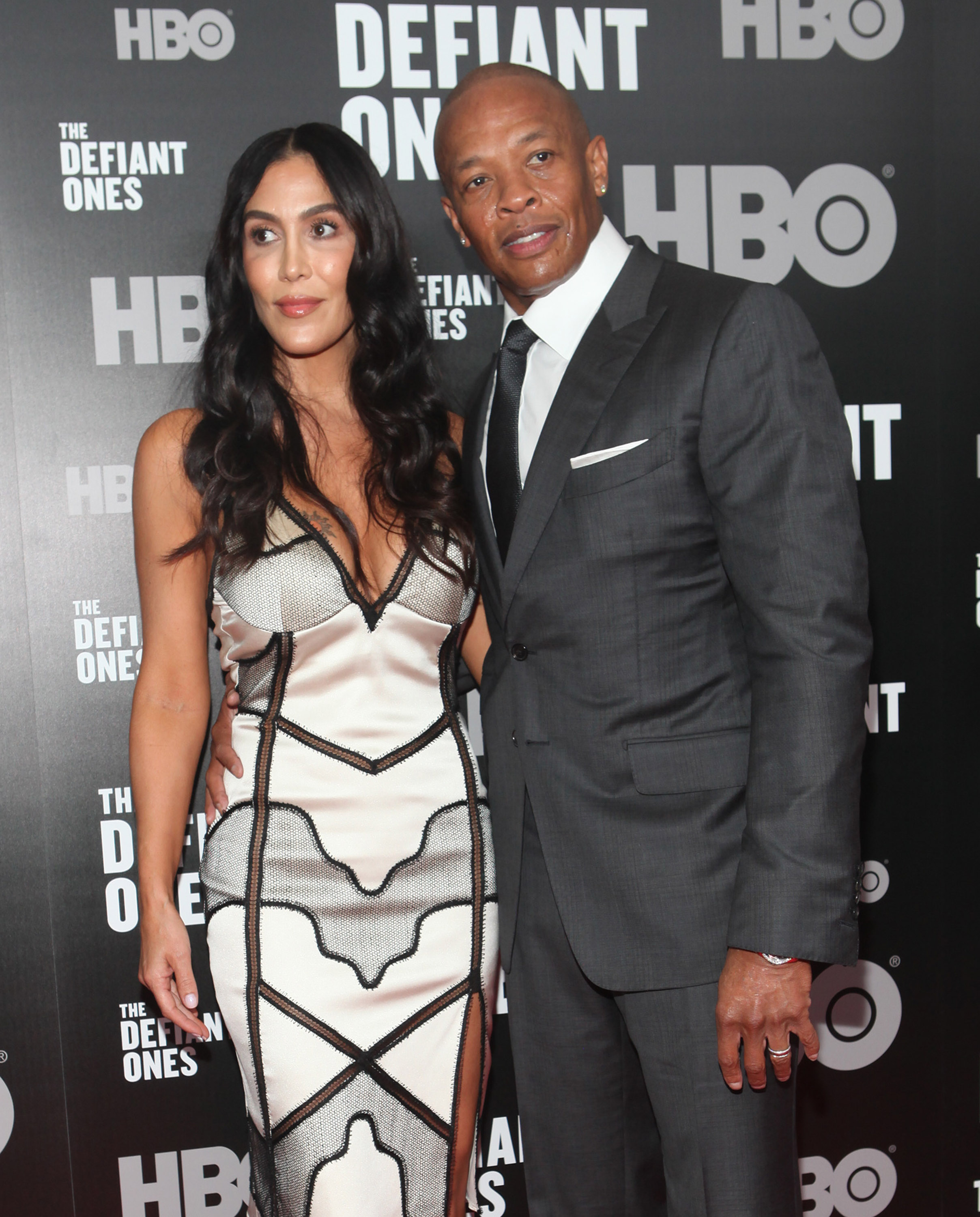 Nicole Young and Dr. Dre attend "The Defiant Ones" premiere on June 27, 2017 in New York City | Source: Getty Images