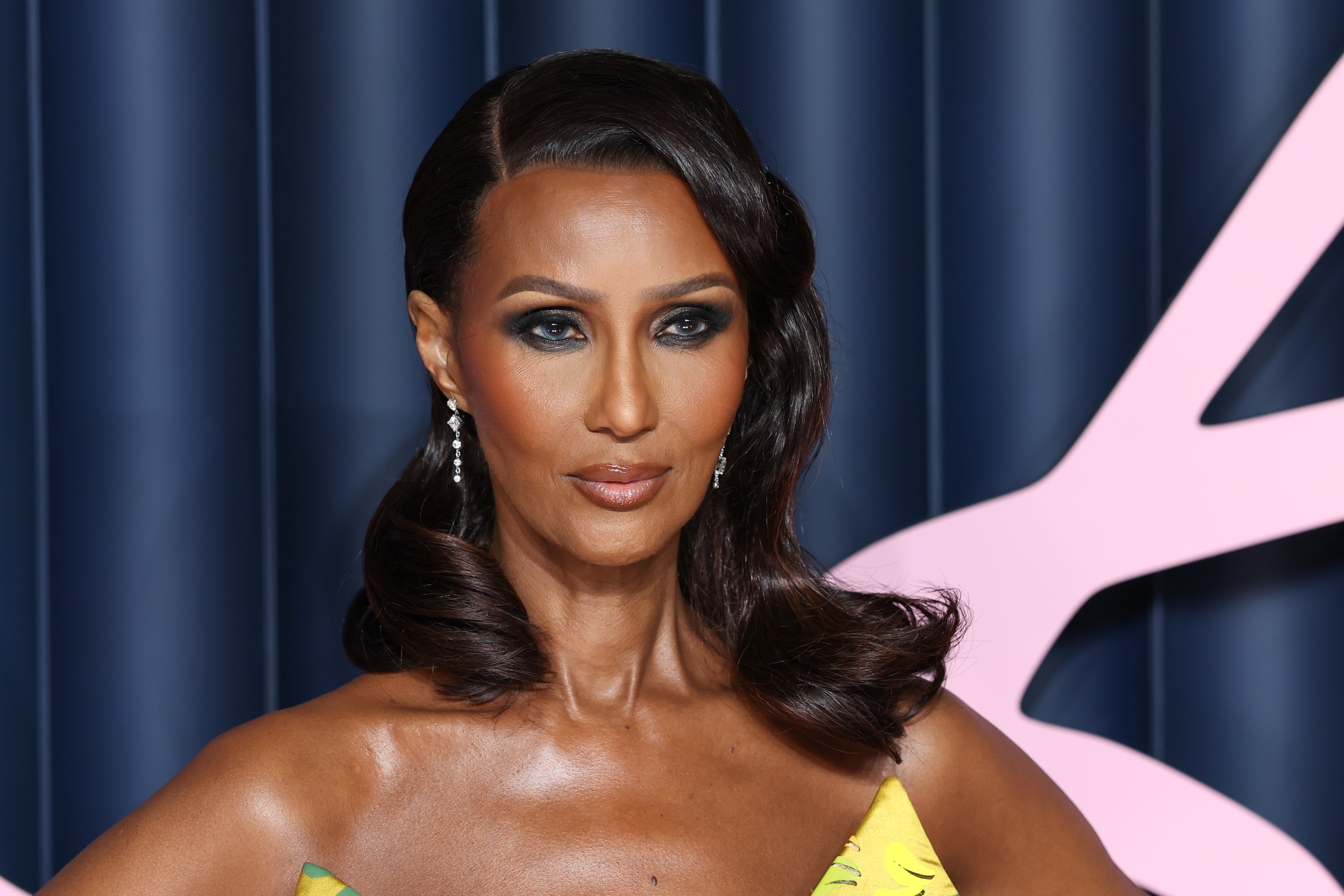Iman attends The Fashion Awards presented by Pandora at the Royal Albert Hall on December 1, 2025, in London, England | Source: Getty Images