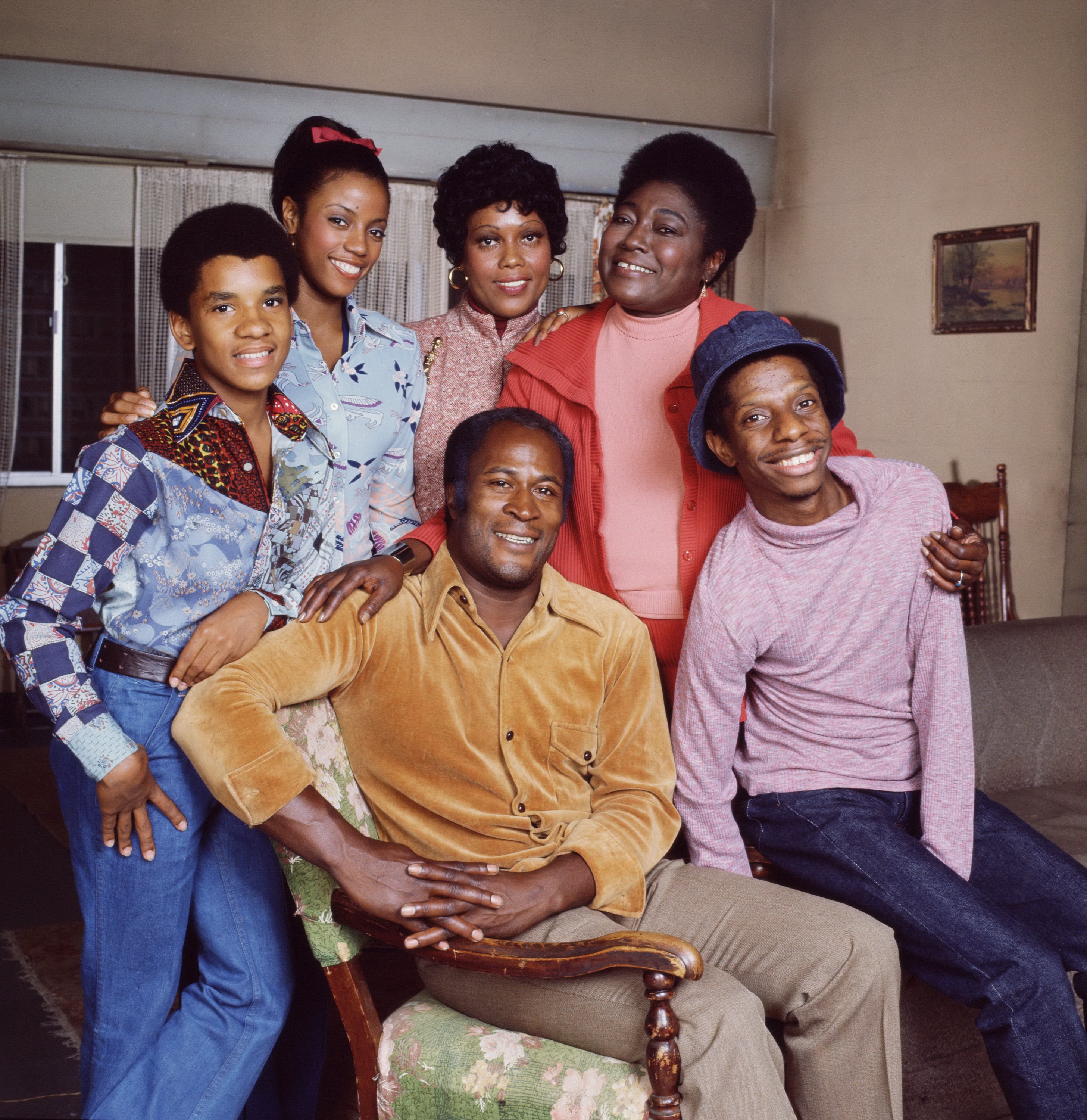 Portrait of the cast of the television show 'Good Times,' Los Angeles, California, September 29, 1977.  | Photo: GettyImages