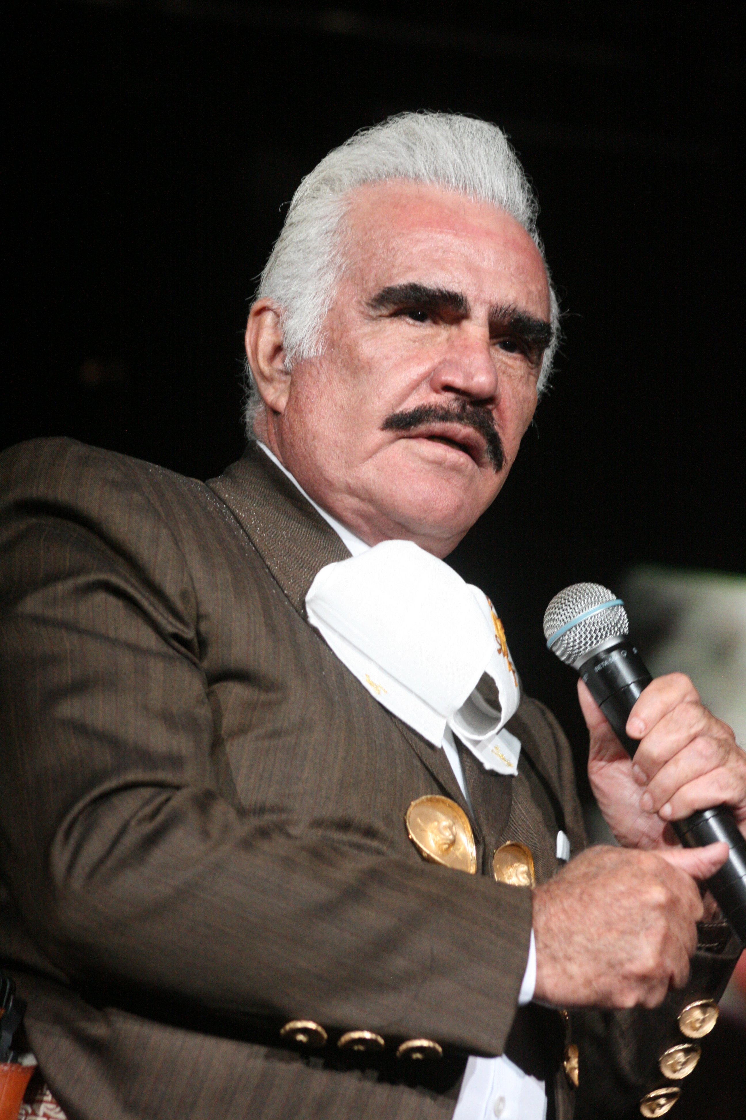 Cantante Vicente Fernández. | Foto: Wikipedia Cantante Vicente Fernández. | Foto: Wikipedia