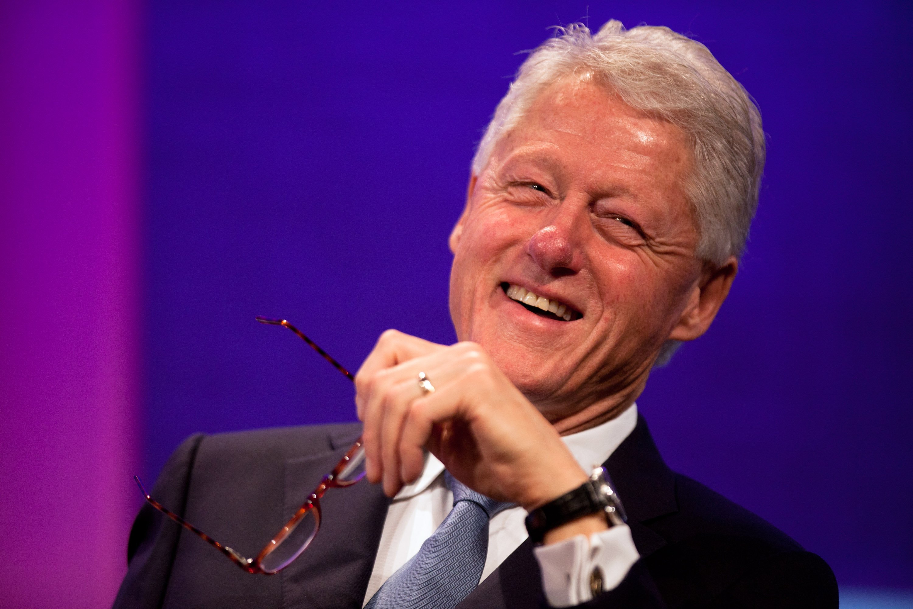 Bill Clinton at the Leaders Dialogue on Climate Change at the Sheraton New York Hotel on September 20, 2011 in New York City | Photo: Getty Images