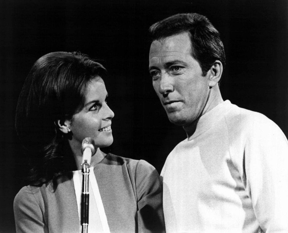 Claudine Longet and Andy Williams from the television program "The Andy Williams Show." | Source: Wikimedia Commons