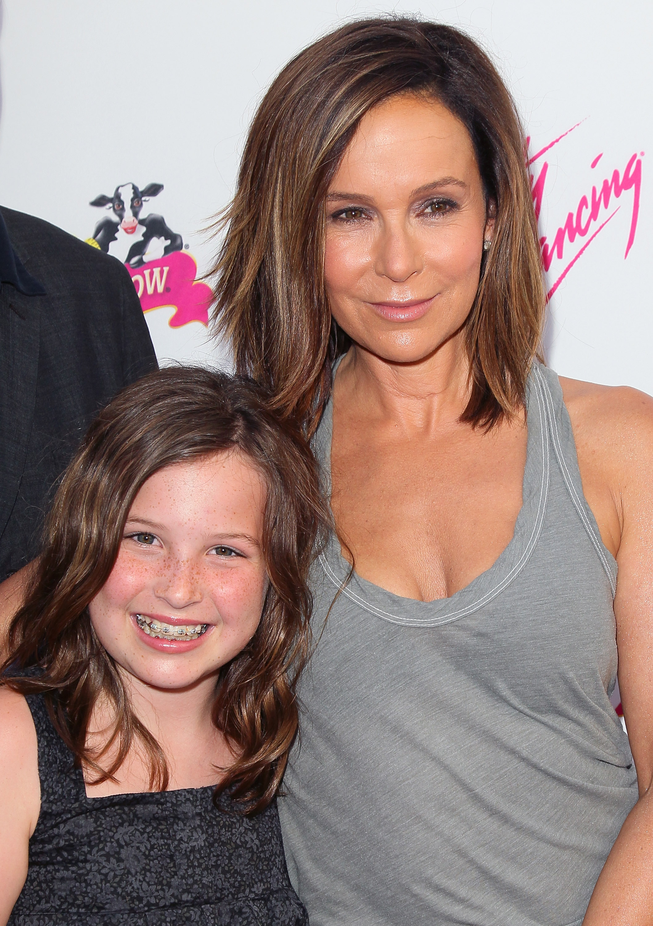 Stella Gregg and Jennifer Grey at the 25th anniversary of "Dirty Dancing" at Grauman's Chinese Theatre on August 21, 2012 in Hollywood, California. | Source: Getty Images