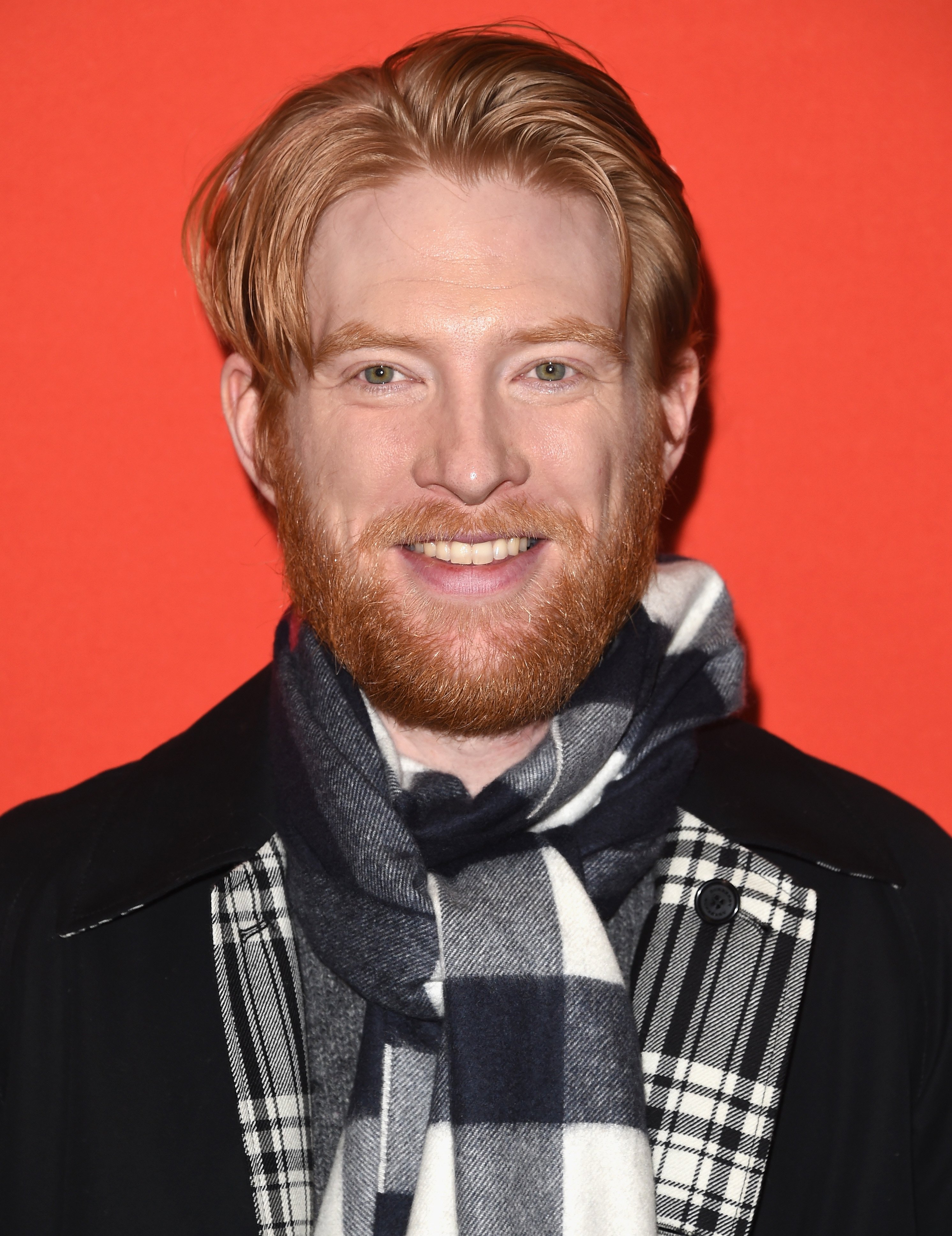 Domhnall Gleeson at the premiere of "A Futile And Stupid Gesture" on January 24, 2018, in Utah | Source: Getty Images