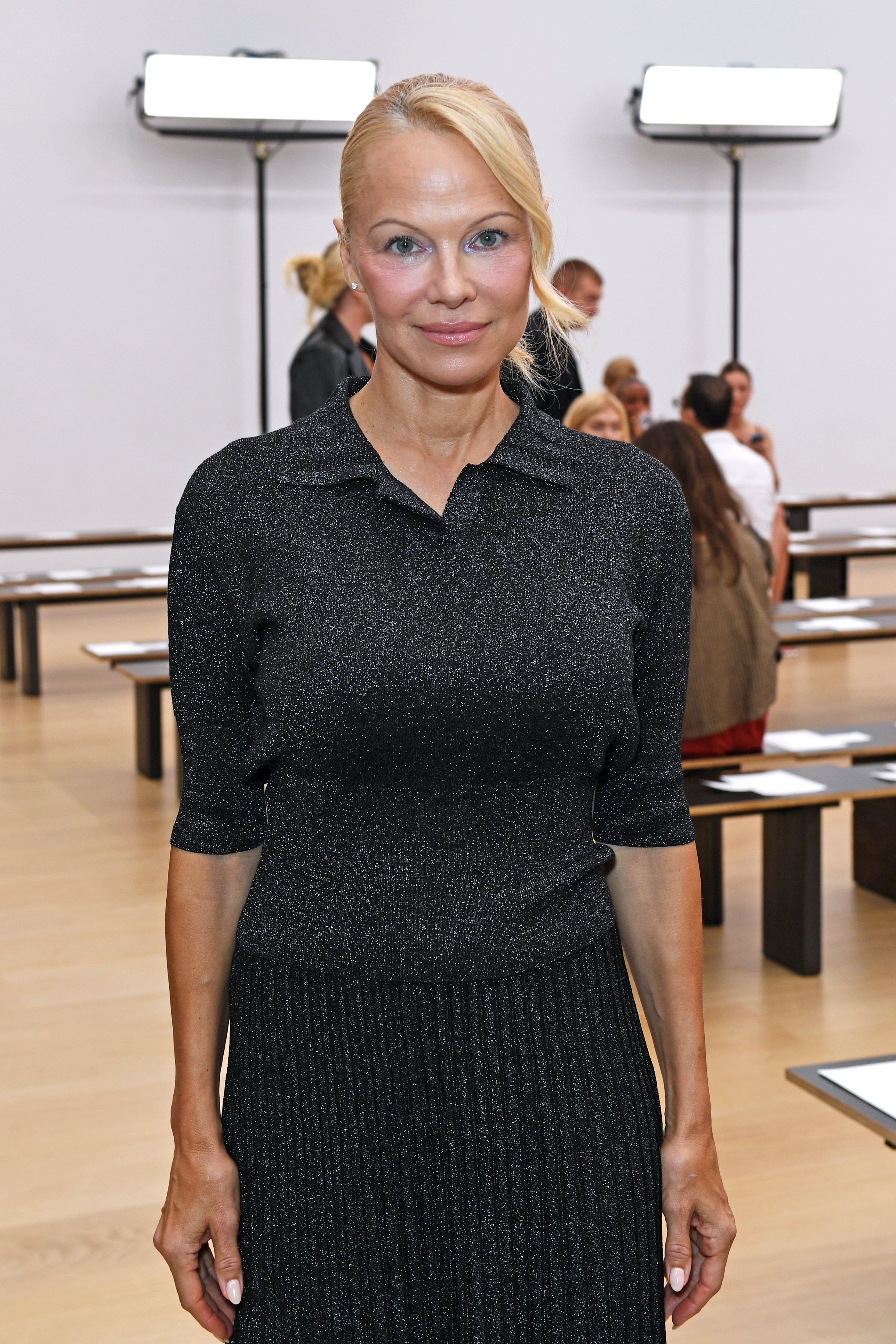 Pamela Anderson in New York in 2023 | Source: Getty Images