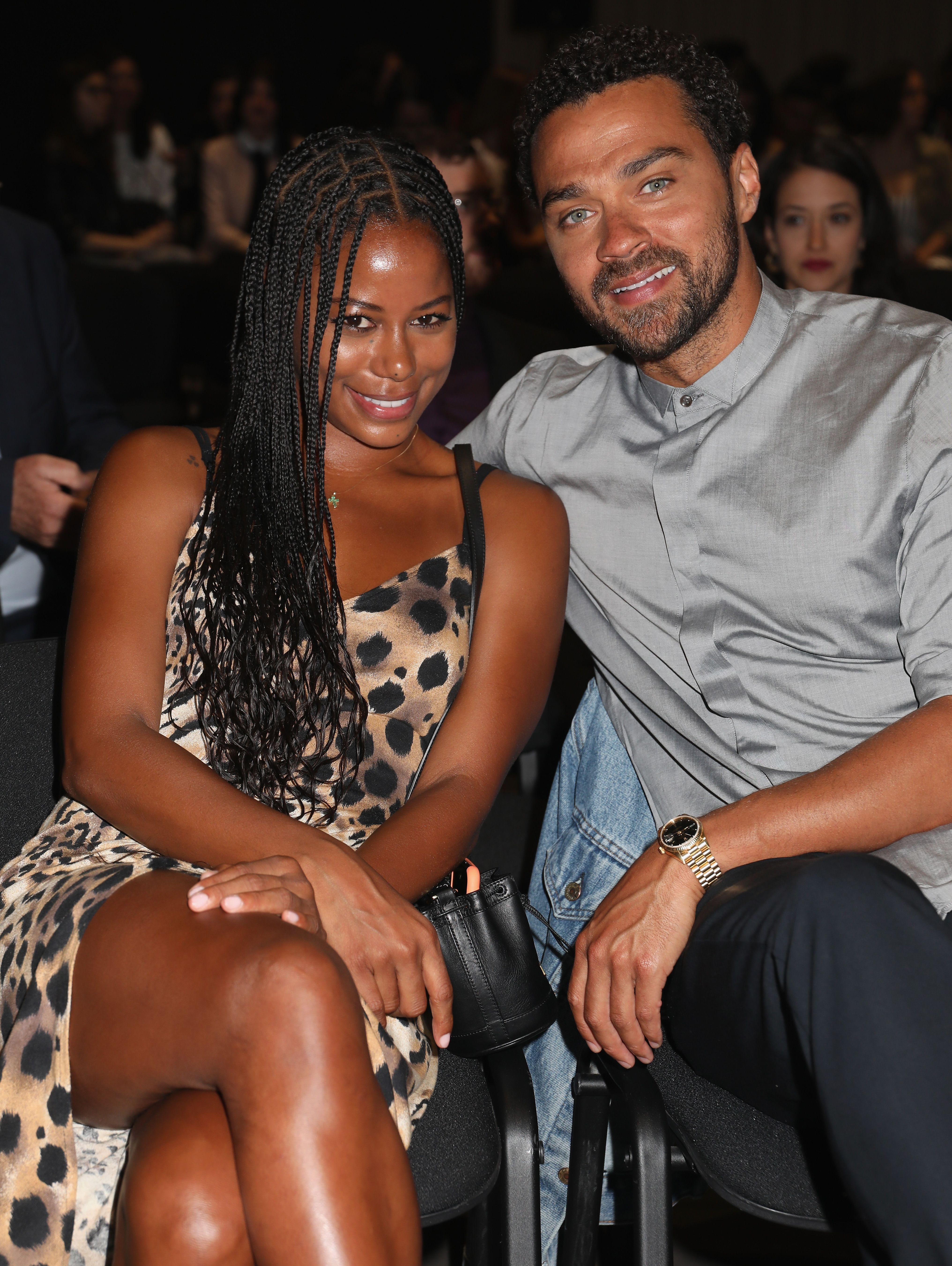 Taylour Paige and Jesse Williams attend the Filming Italy Sardegna Festival 2019 Day 2 at Forte Village Resort on June 14, 2019 in Cagliari, Italy