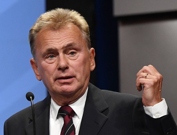 Pat Sajak speaks as he is inducted into the National Association of Broadcasters Broadcasting Hall of Fame during the NAB Achievement in Broadcasting Dinner at the Encore Las Vegas on April 9, 2018 in Las Vegas, Nevada | Photo: Getty Images